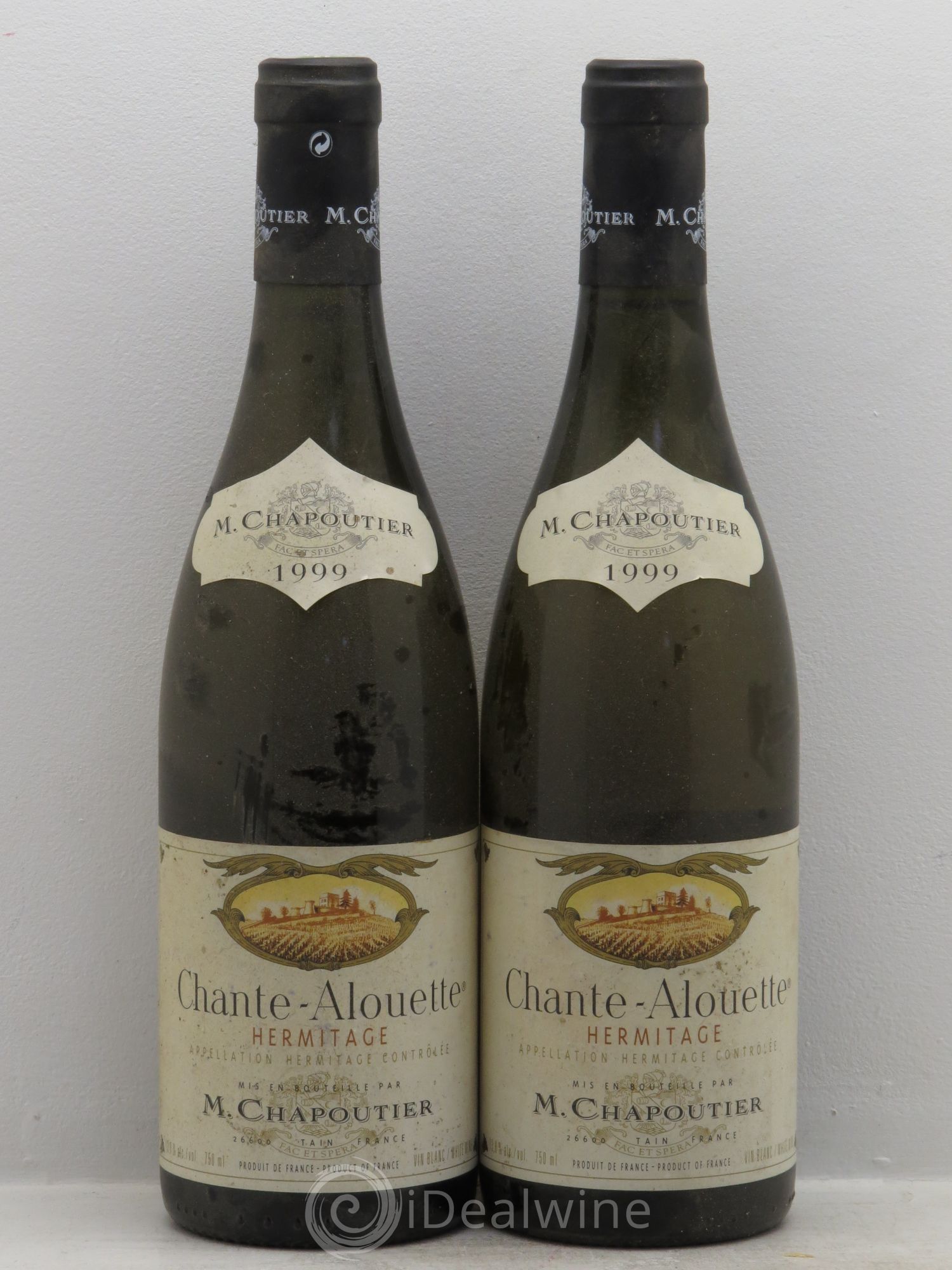 Hermitage Chante Alouette Chapoutier 1999 - Lotto di 2 bottiglie - 0