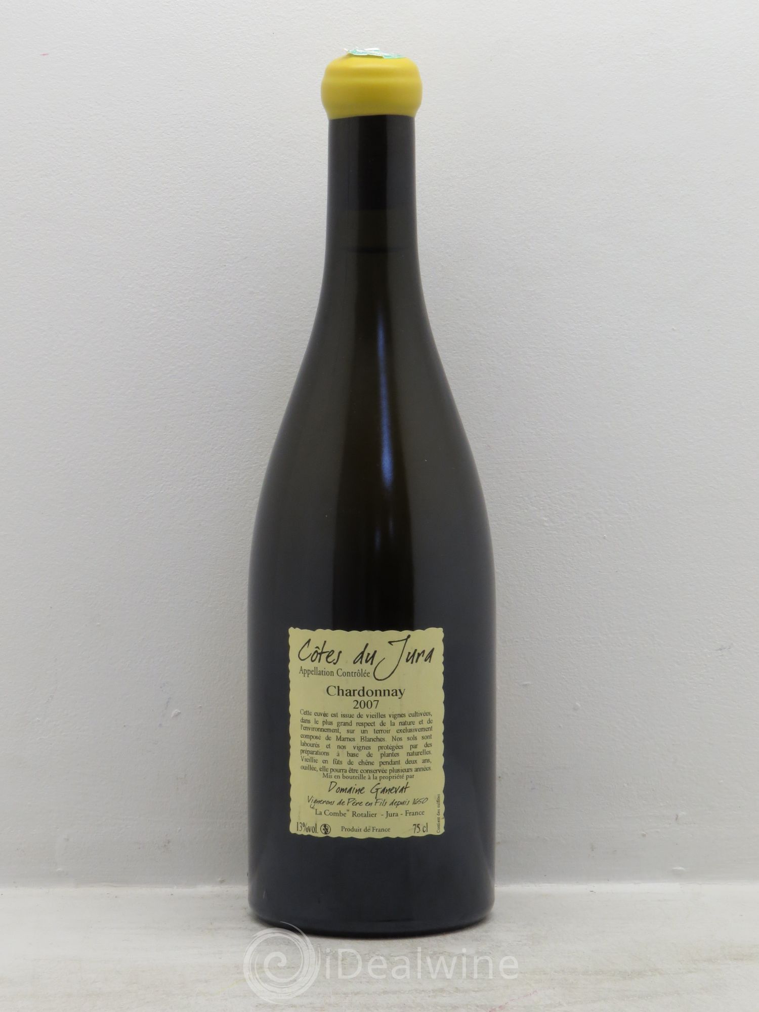 Côtes du Jura Les Grands Teppes Vieilles Vignes Jean-François Ganevat (Domaine) 2007 - Lot de 1 bouteille - 1
