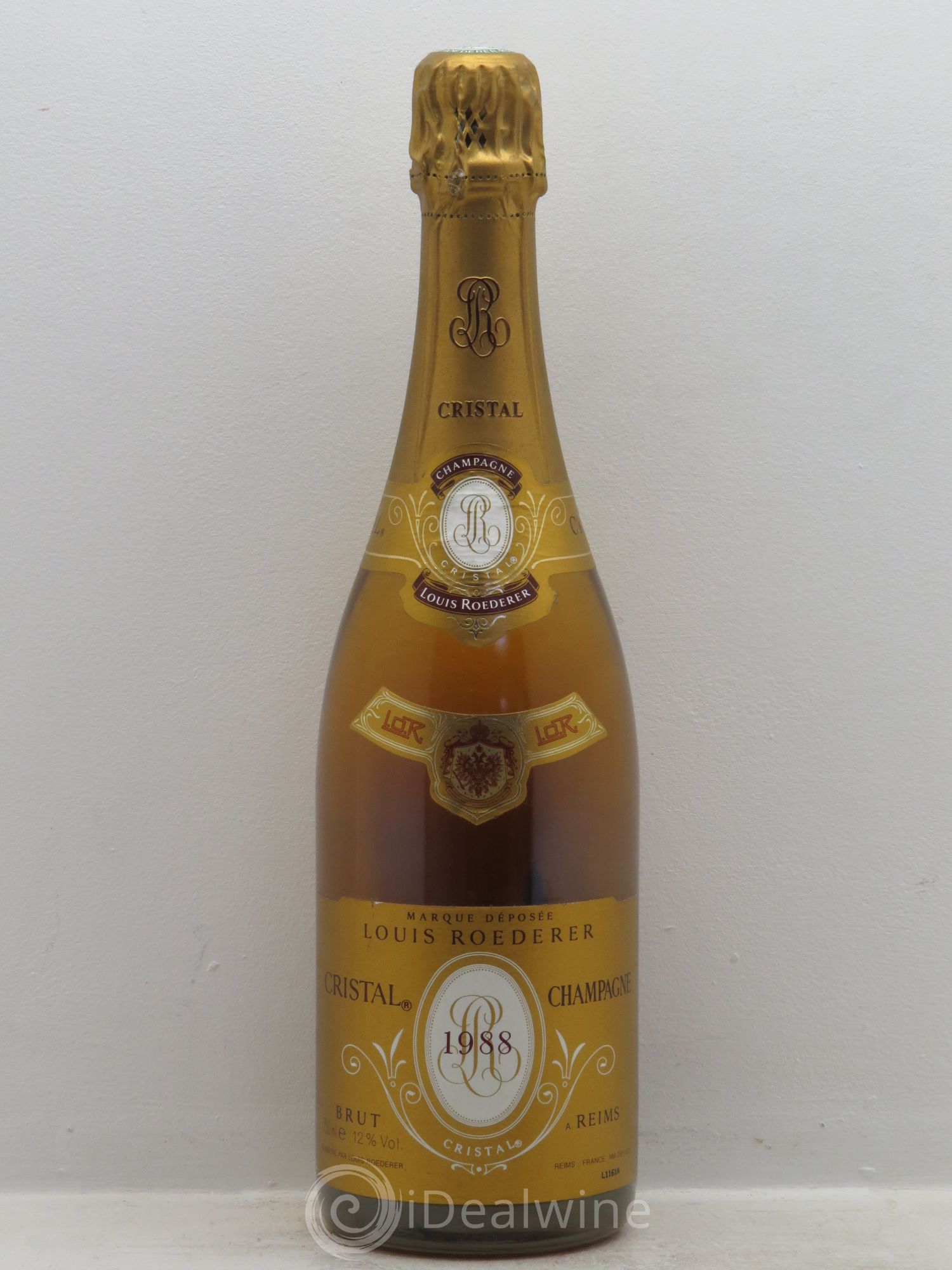 Cristal Louis Roederer 1988 - Lot de 1 bouteille - 0