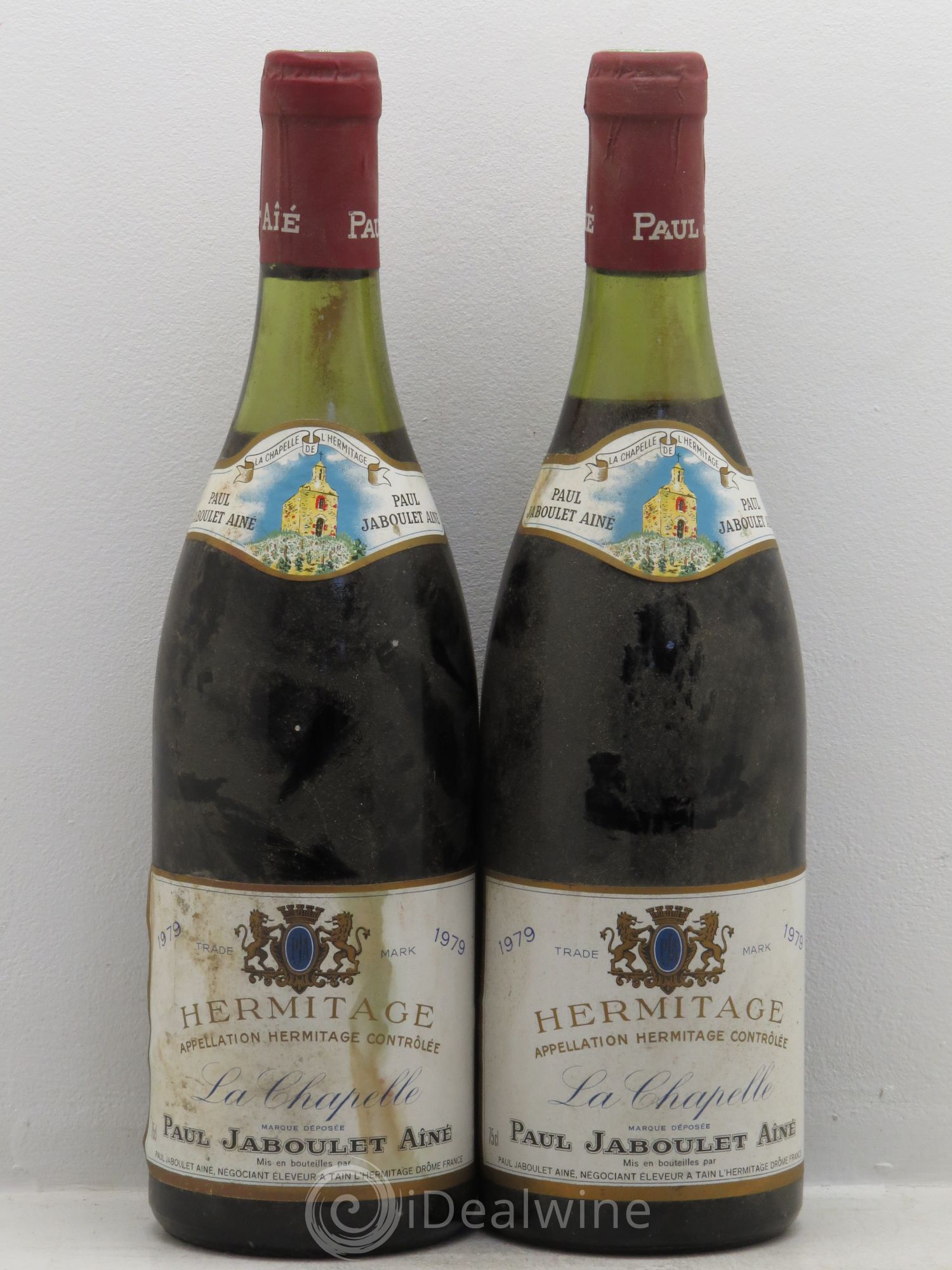 Hermitage La Chapelle Paul Jaboulet Ainé 1979 - Lot de 2 bouteilles - 0