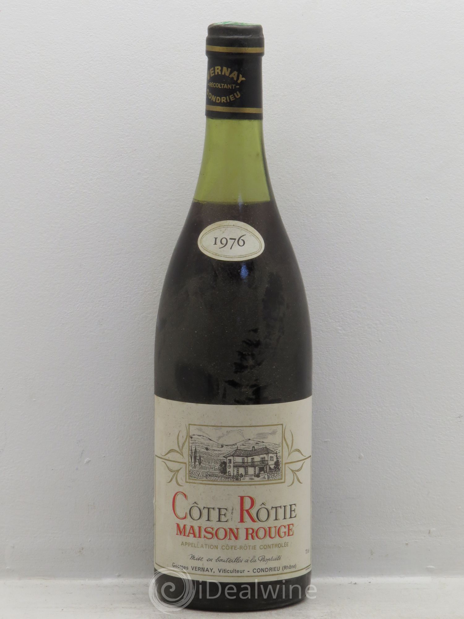 Côte-Rôtie Maison Rouge Georges Vernay 1976 - Lot de 1 bouteille - 0