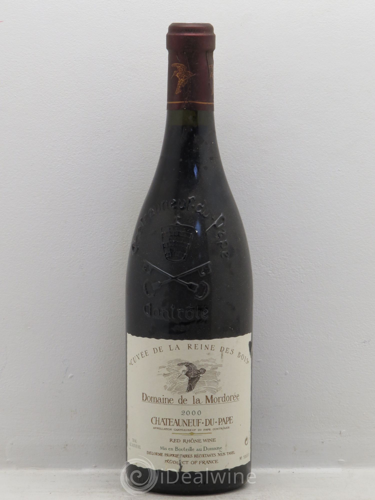 Châteauneuf-du-Pape Cuvée de la Reine des Bois La Mordorée (Domaine de) 2000 - Lot de 6 bouteilles - 0