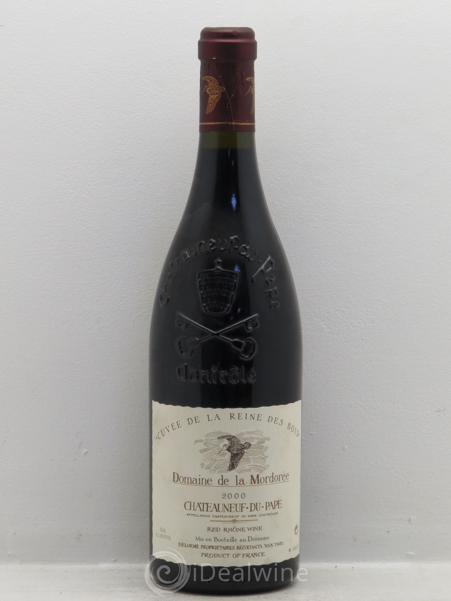 Châteauneuf-du-Pape Cuvée de la Reine des Bois La Mordorée (Domaine de) 2000 - Lot de 1 bouteille - 0