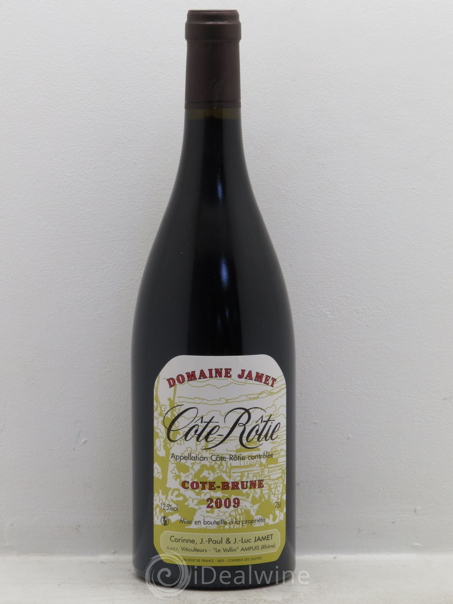 Côte-Rôtie Côte Brune Jamet (Domaine) 2009 - Lot de 1 bouteille - 0