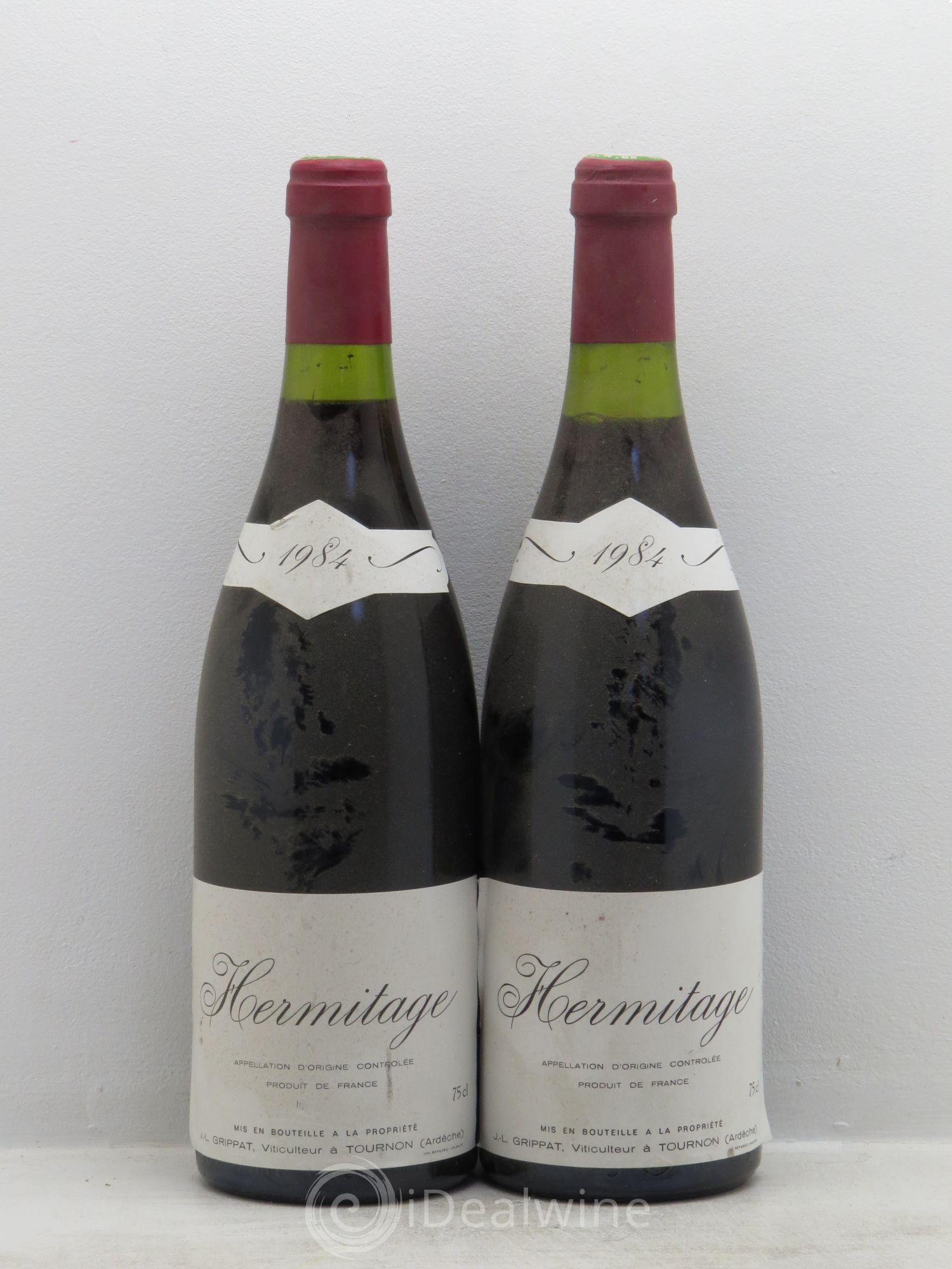 Hermitage 1984 - Lot de 2 bouteilles - 0