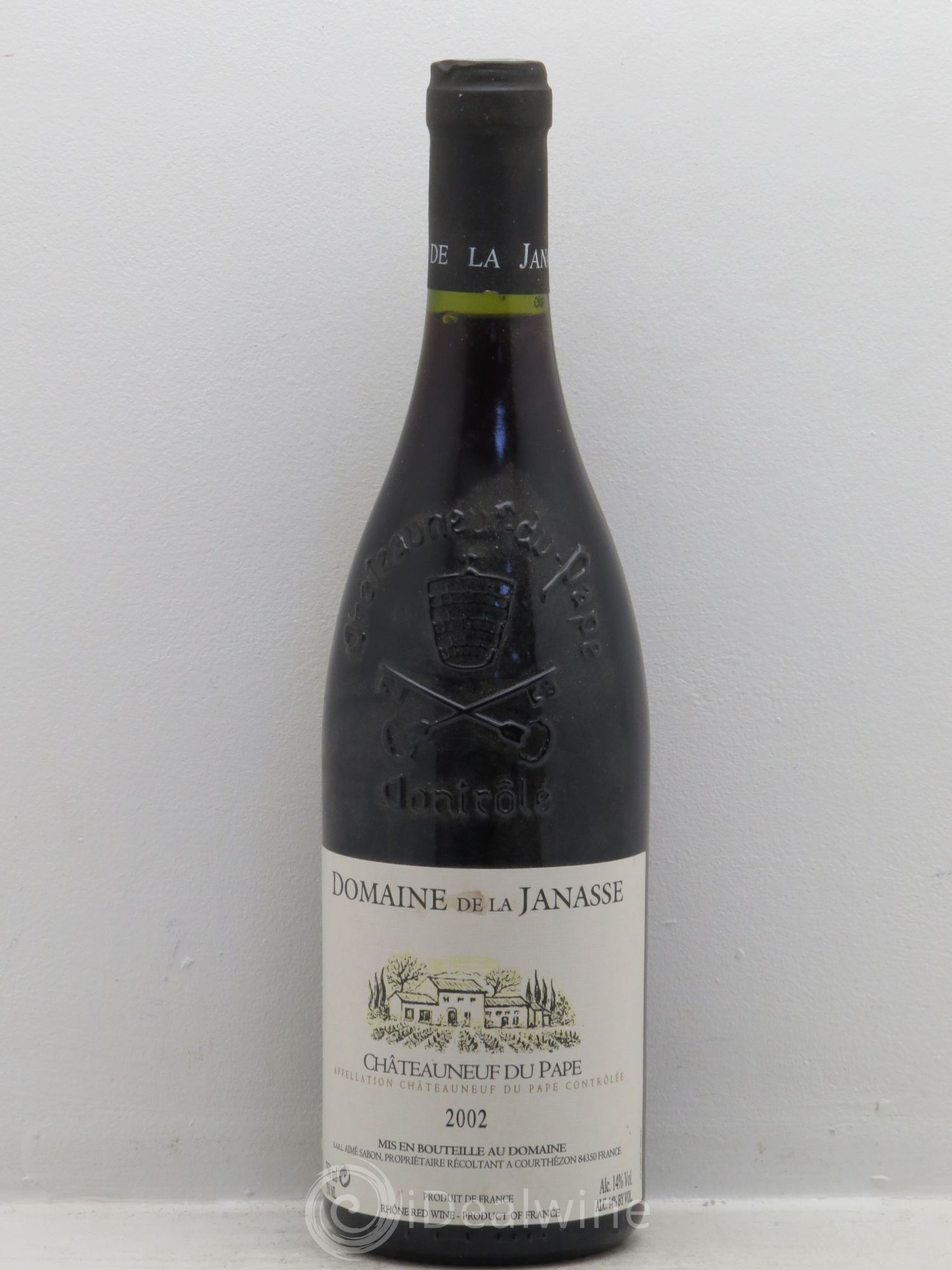 Châteauneuf-du-Pape La Janasse (Domaine de) 2002 - Lot de 1 bouteille - 0