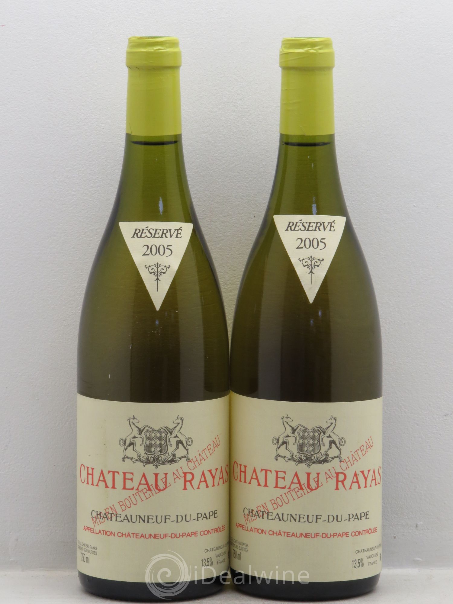 Châteauneuf-du-Pape Château Rayas Emmanuel Reynaud 2005 - Lot de 2 bouteilles - 0