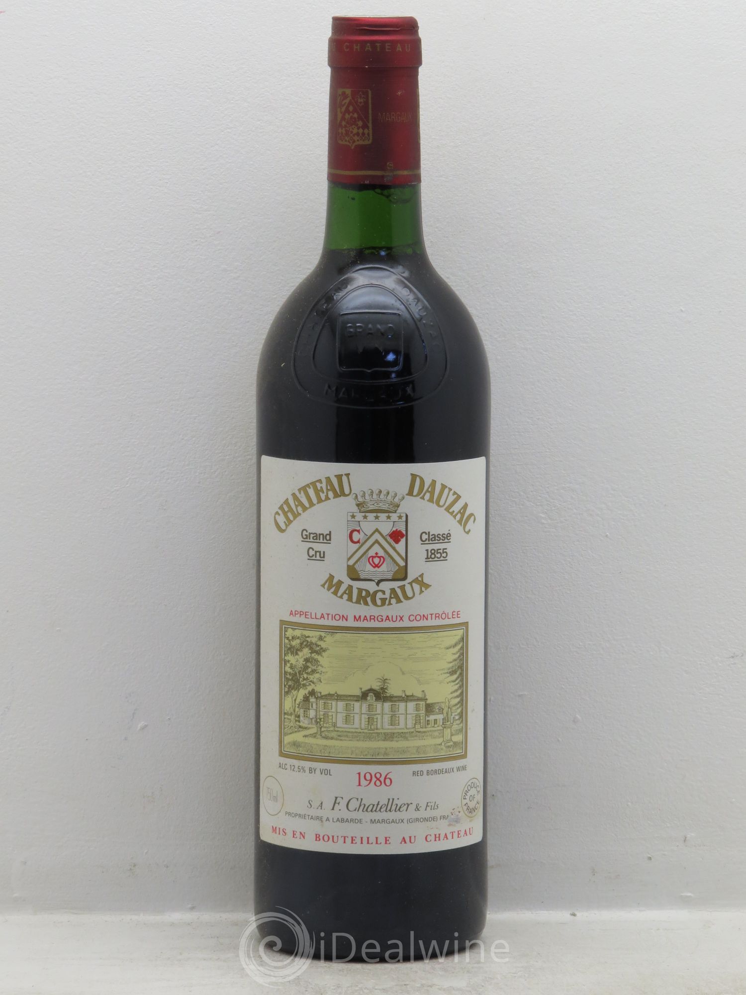 Château Dauzac 5ème Grand Cru Classé 1986 - Lotto di 12 bottiglie - 0