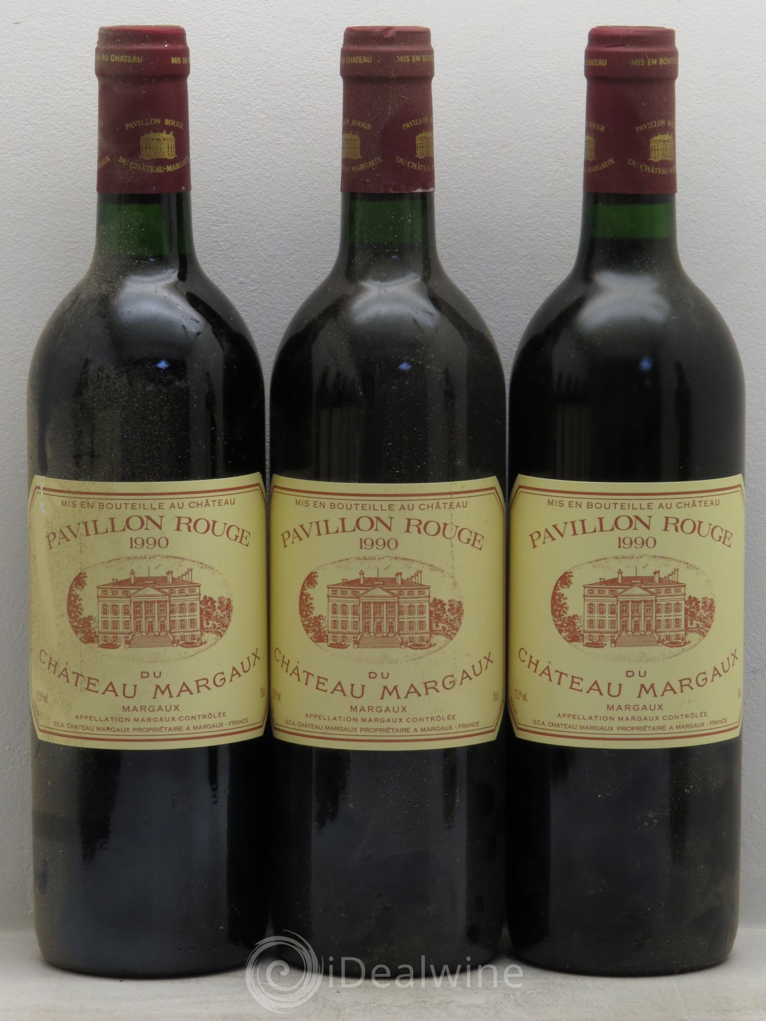 Pavillon Rouge du Château Margaux Second Vin 1990 - Lot de 12 bouteilles - 2