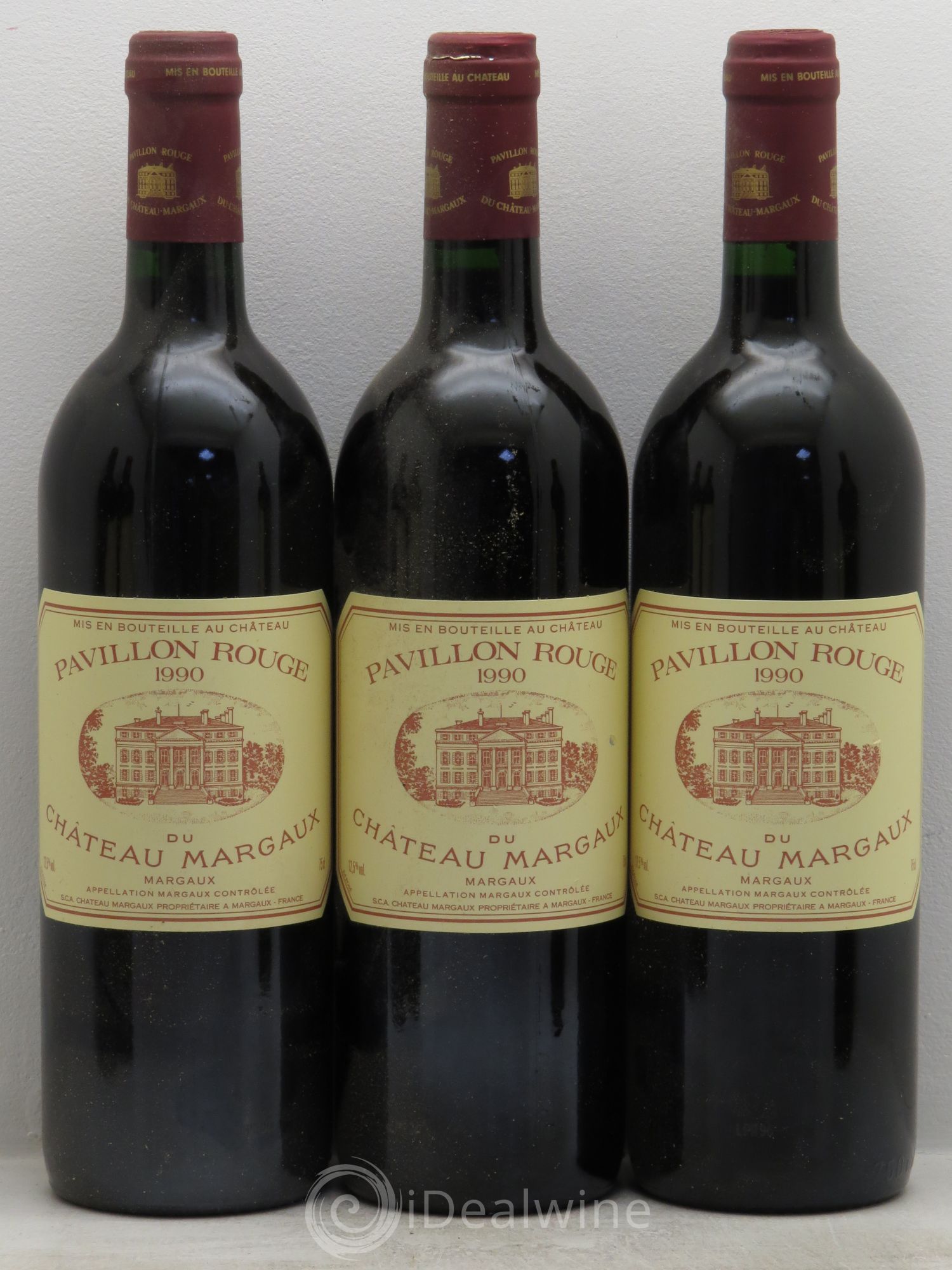 Pavillon Rouge du Château Margaux Second Vin 1990 - Lot de 12 bouteilles - 3