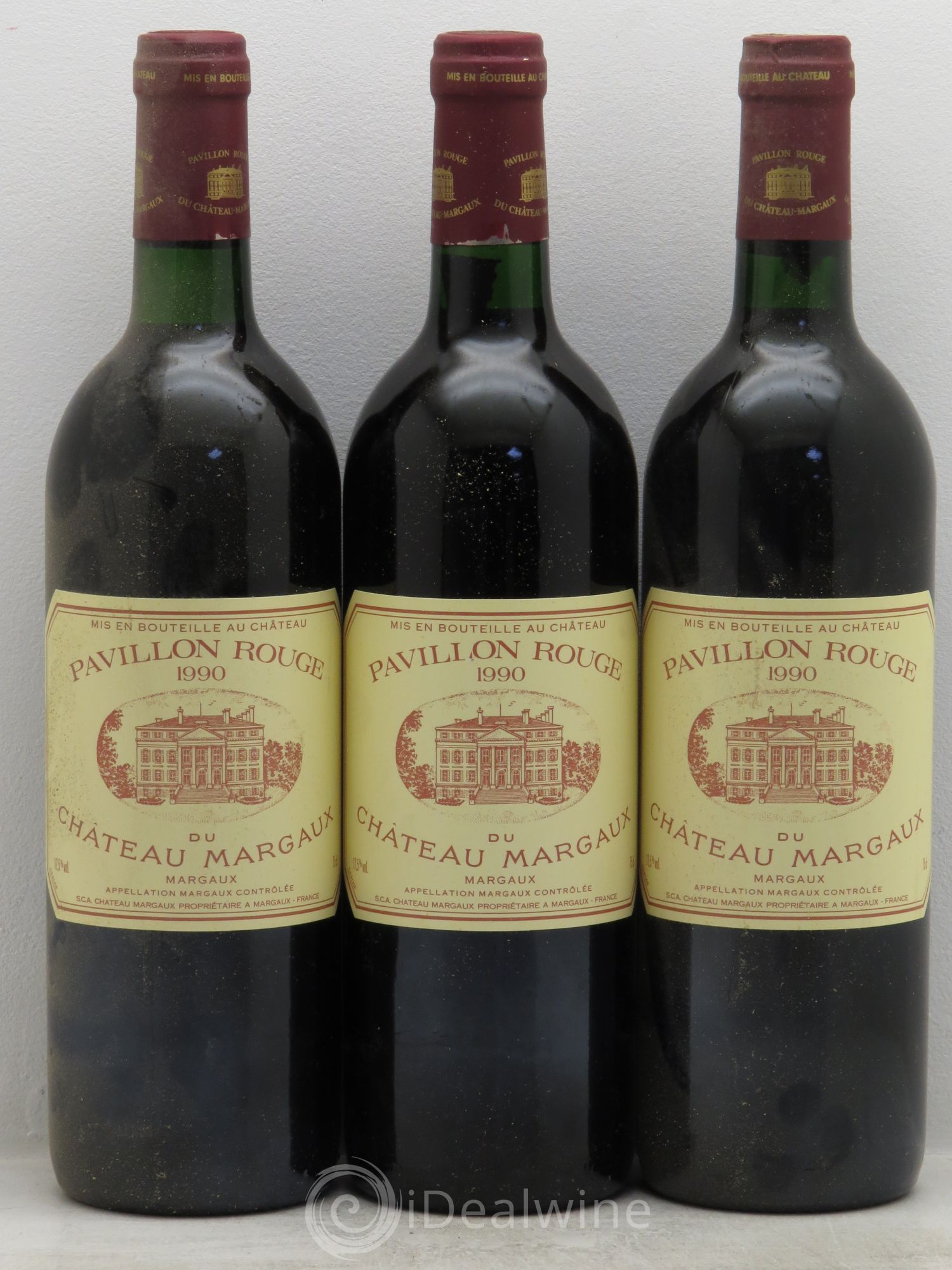 Pavillon Rouge du Château Margaux Second Vin 1990 - Lot de 12 bouteilles - 4
