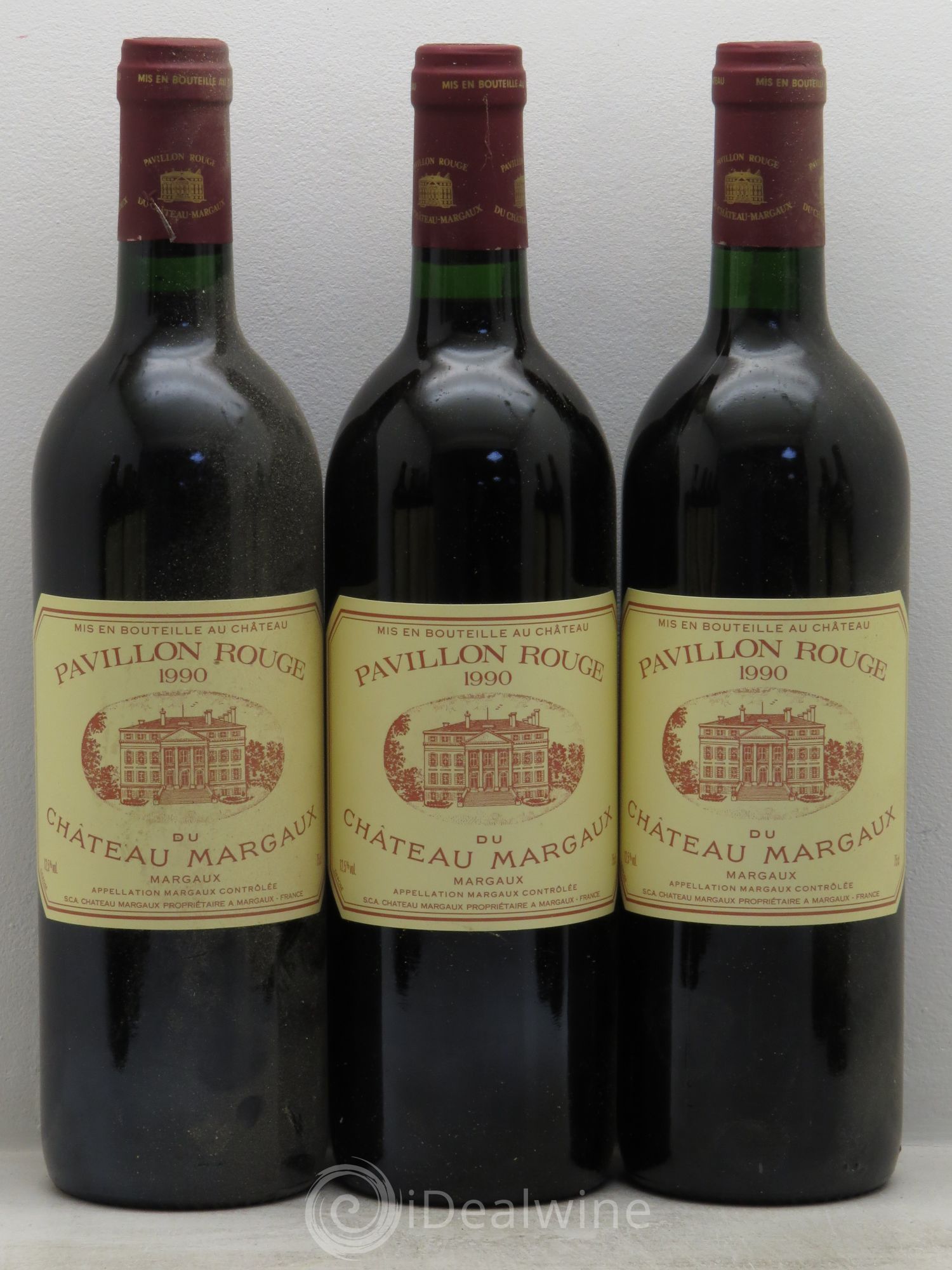 Pavillon Rouge du Château Margaux Second Vin 1990 - Lot de 12 bouteilles - 2
