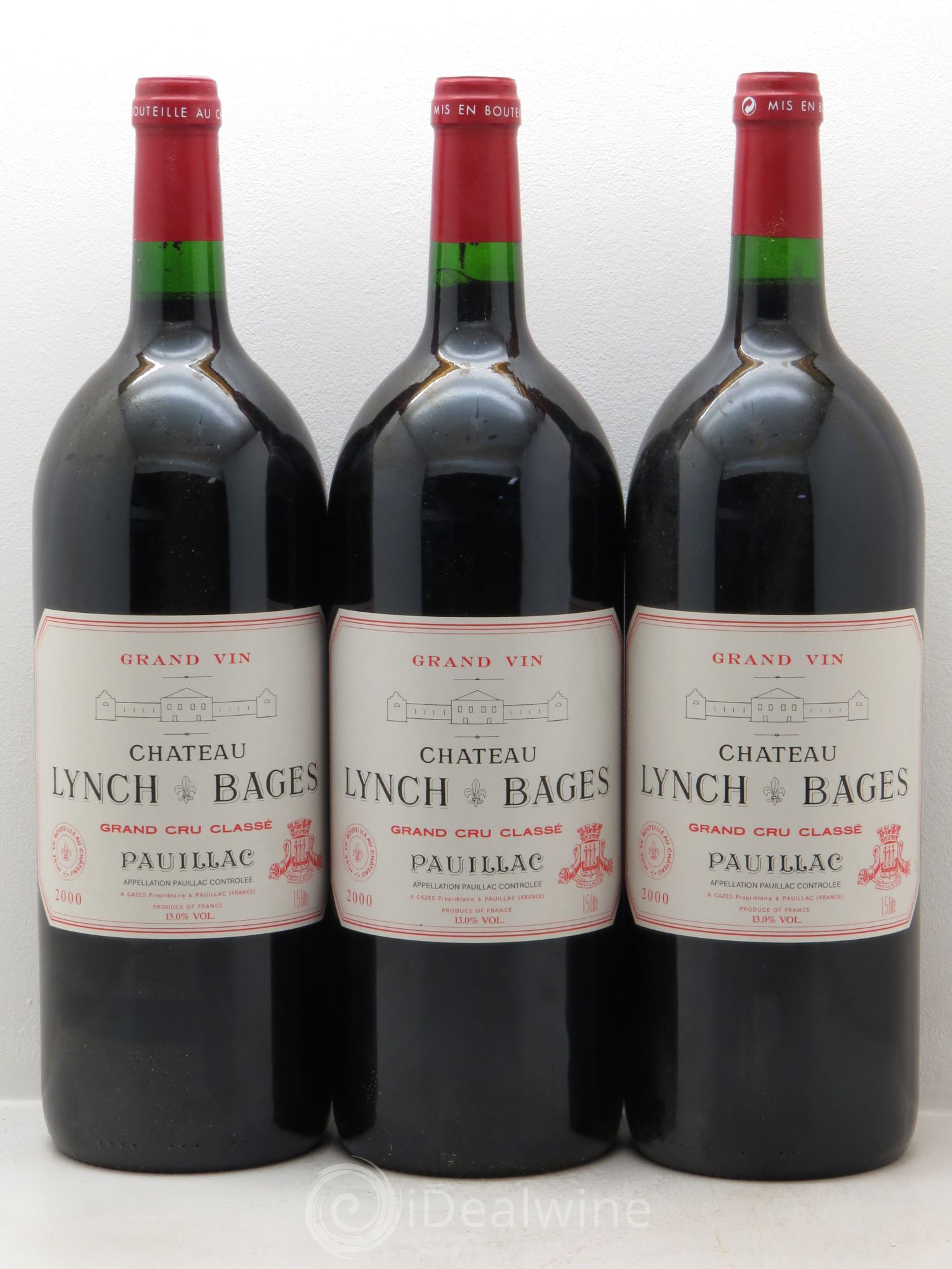 Château Lynch Bages 5ème Grand Cru Classé 2000 - Lot de 6 magnums - 2