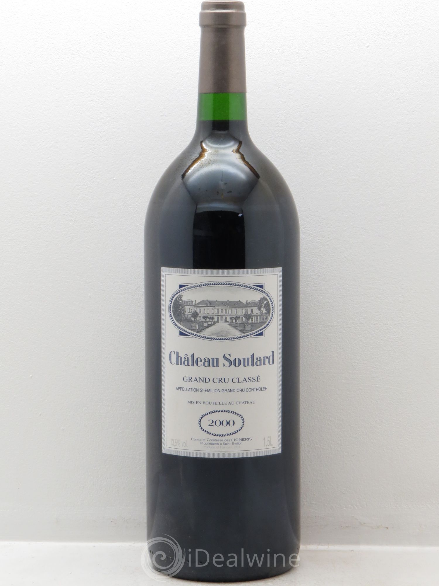 Château Soutard Grand Cru Classé 2000 - Lot de 6 magnums - 0