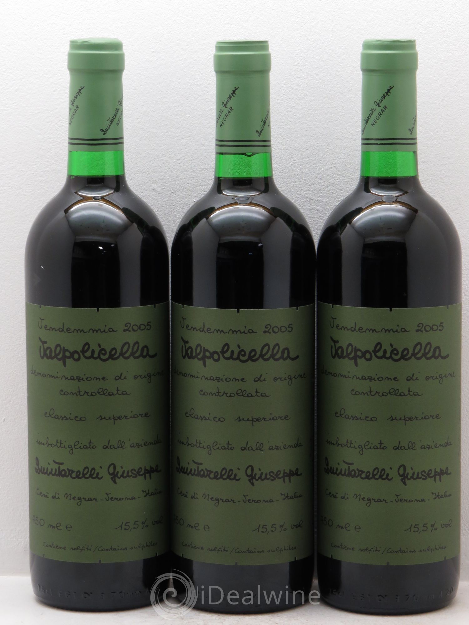 Valpolicella Classico DOC Quintarelli Superior 2005 - Posten von 3 Flaschen - 0