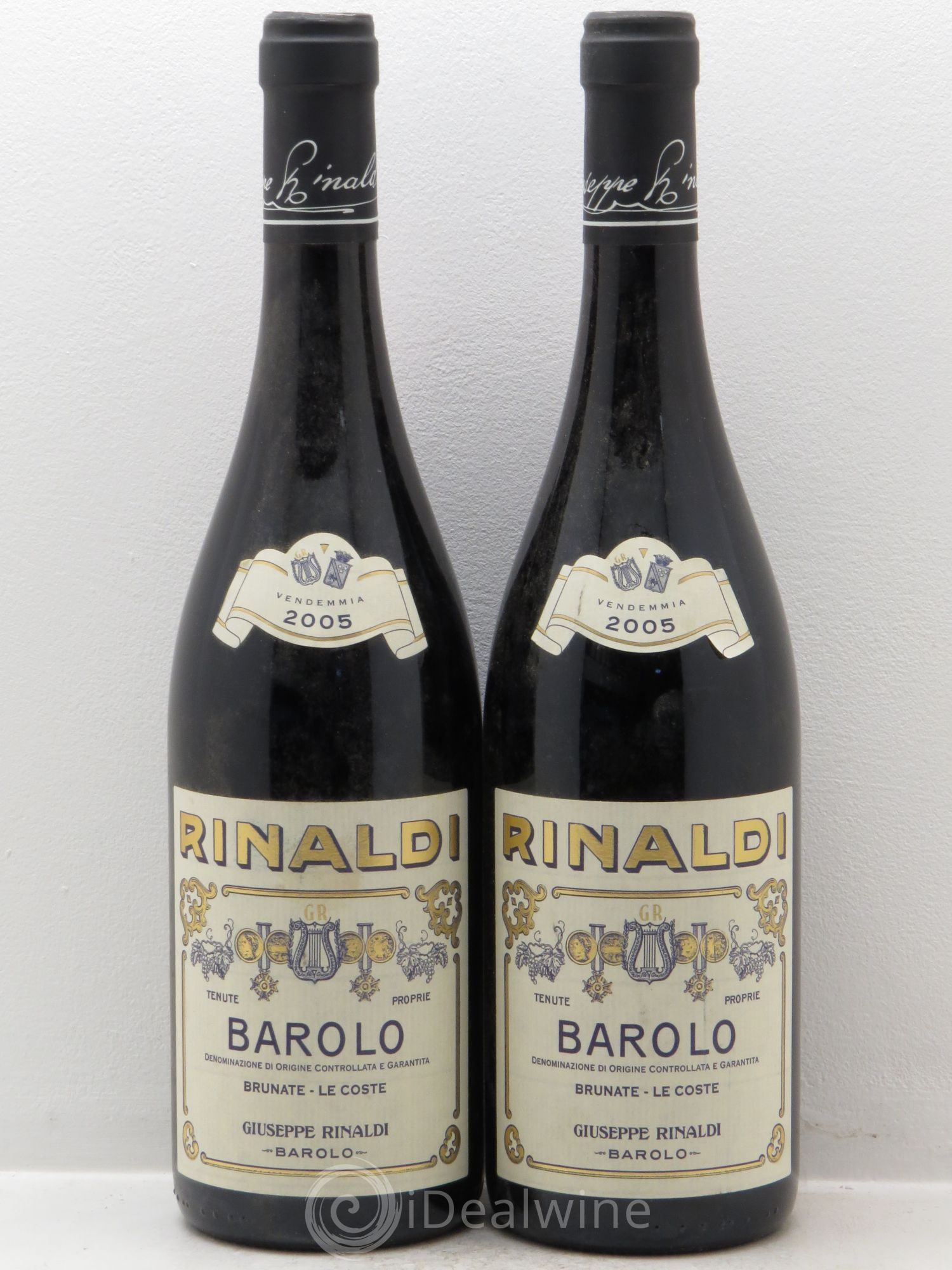 Barolo Rinaldi Brunate Le Coste 2005 - Lot de 2 bouteilles - 0
