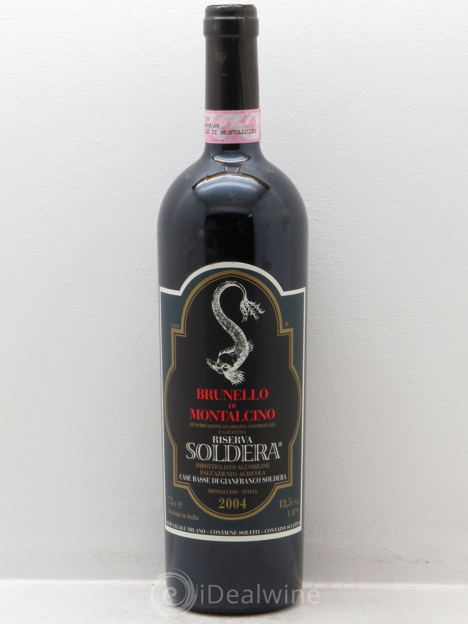 Brunello di Montalcino Soldera Case Basse di Gianfranco Soldera 2004 - Posten von 1 Flasche - 0
