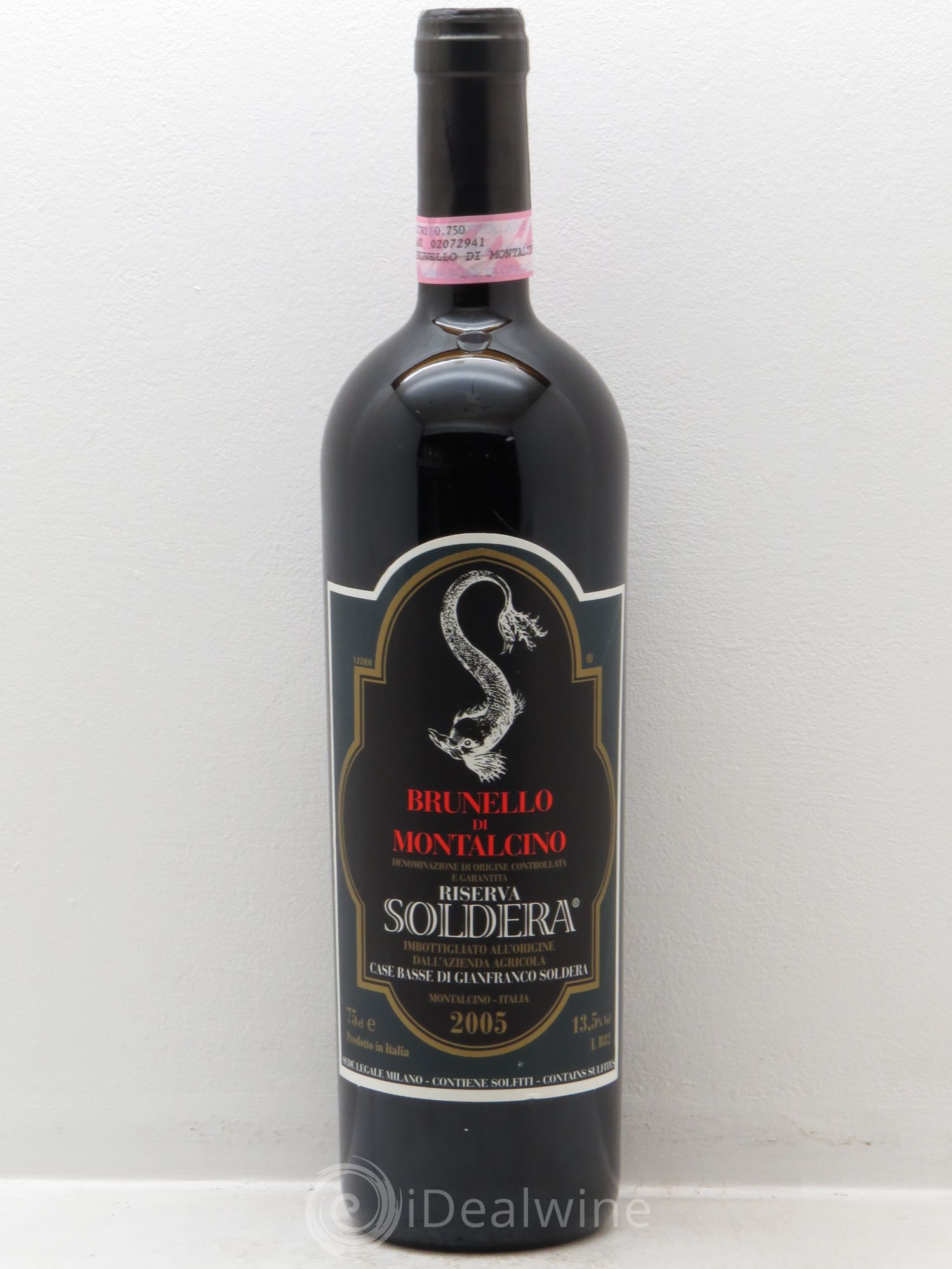 Brunello di Montalcino Soldera Case Basse di Gianfranco Soldera 2005 - Posten von 1 Flasche - 0