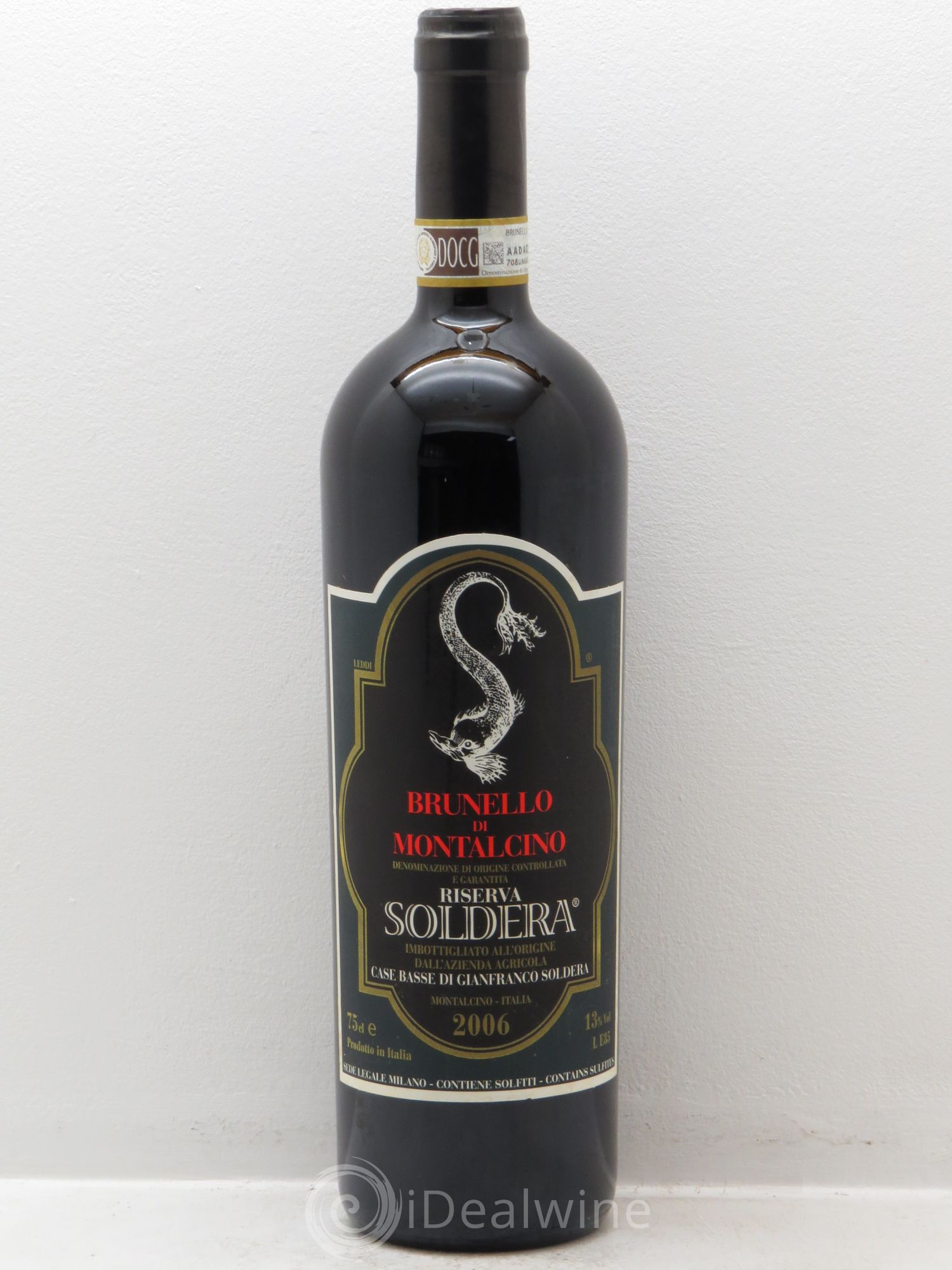 Brunello di Montalcino Soldera Case Basse di Gianfranco Soldera 2006 - Posten von 1 Flasche - 0