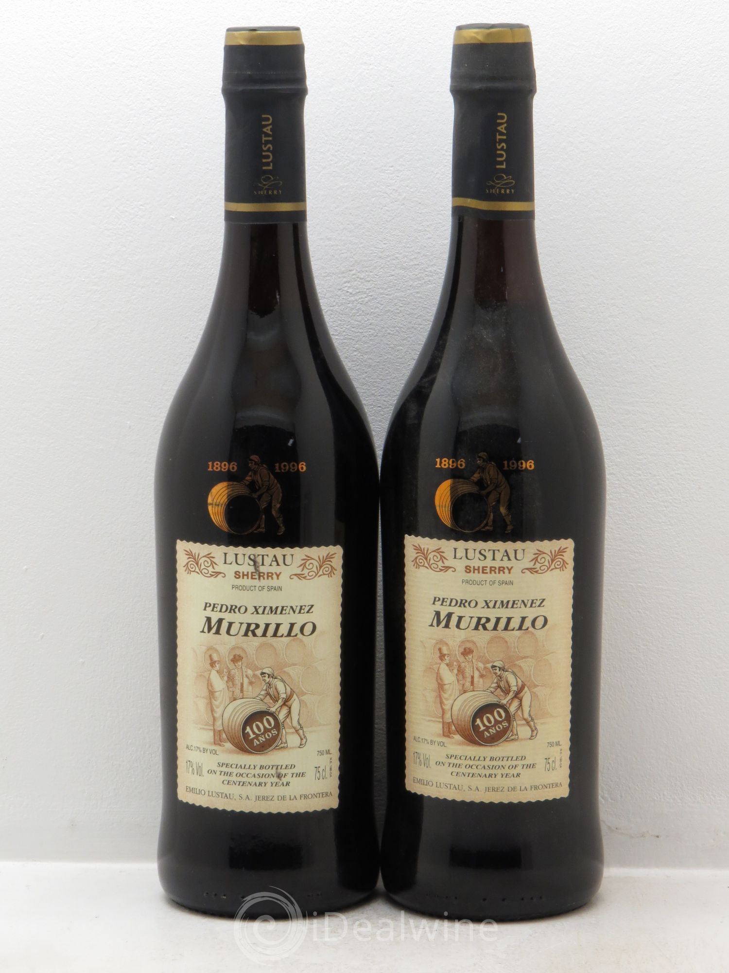 Espagne Lustau PX Murillo Centenary 100 ans - Posten von 2 Flaschen - 0