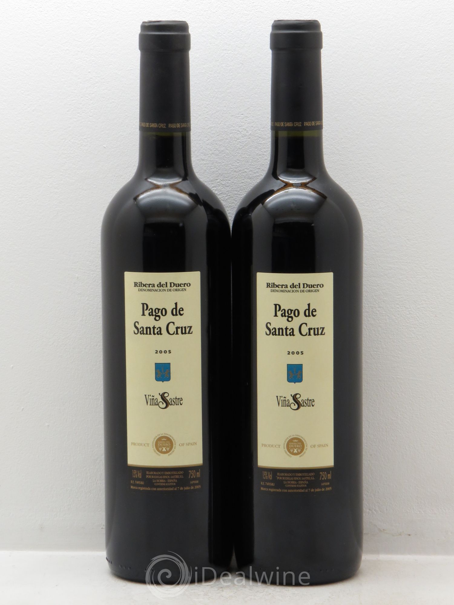 Ribera Del Duero DO Sastre Pago de Santa Cruz 2005 - Posten von 2 Flaschen - 0