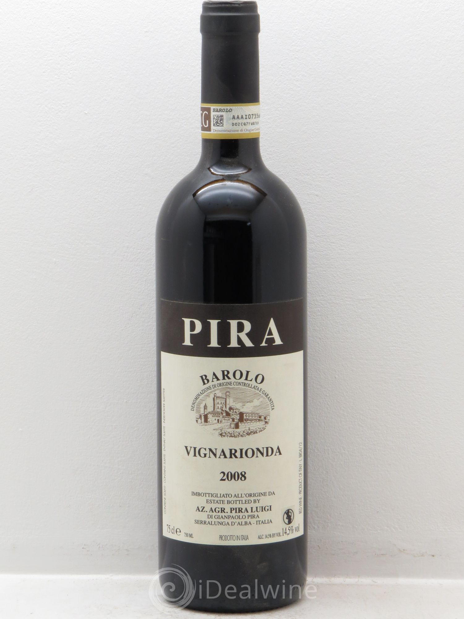 Barolo Pira Luigi Vignarionda 2008 - Posten von 1 Flasche - 0