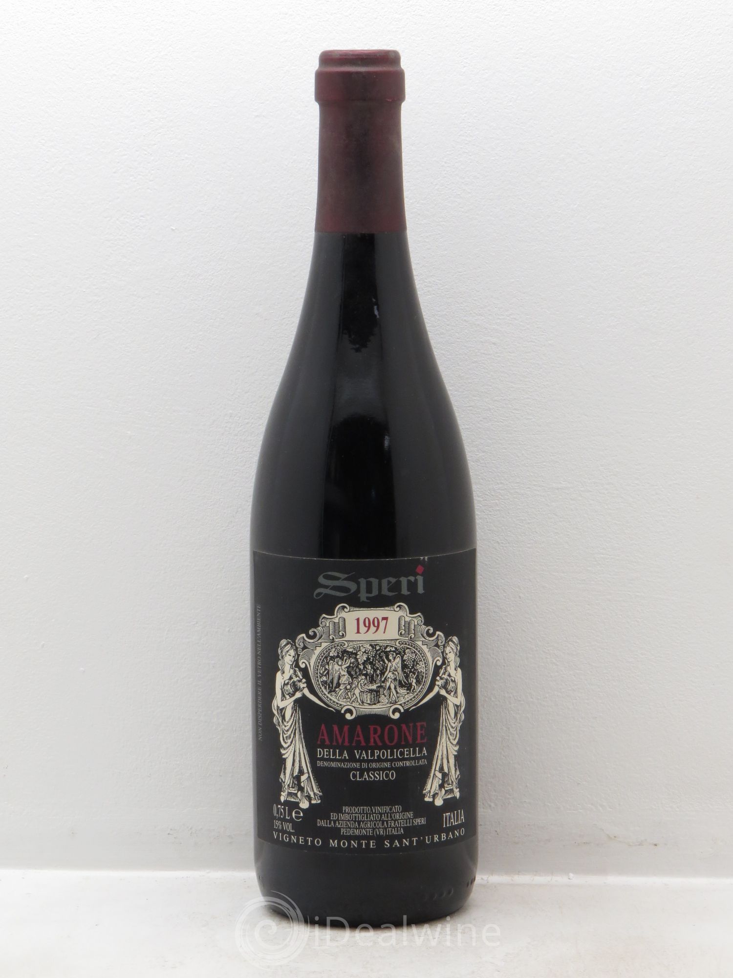 Amarone della Valpolicella DOC Speri St Urbano 1997 - Posten von 1 Flasche - 0