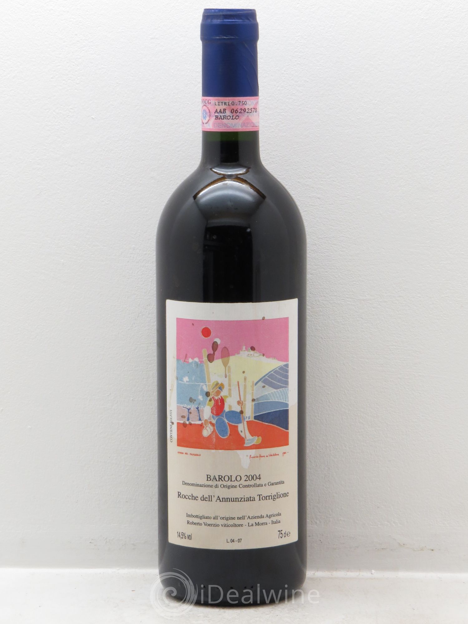 Barolo DOCG Rocche dell'Annunziata Torriglione Roberto Voerzio 2004 - Lot de 1 bouteille - 0