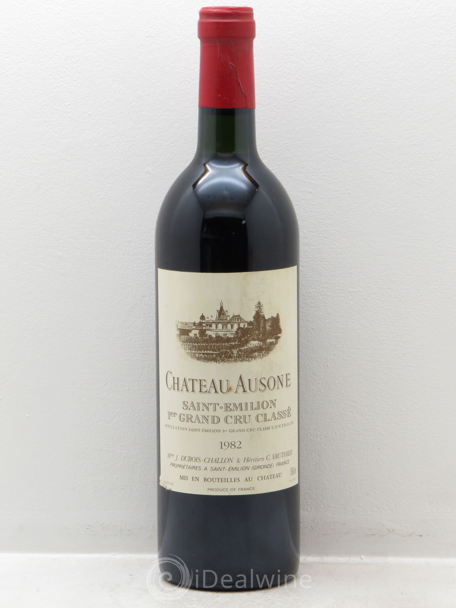 Château Ausone 1er Grand Cru Classé A 1982 - Lot de 1 bouteille - 0