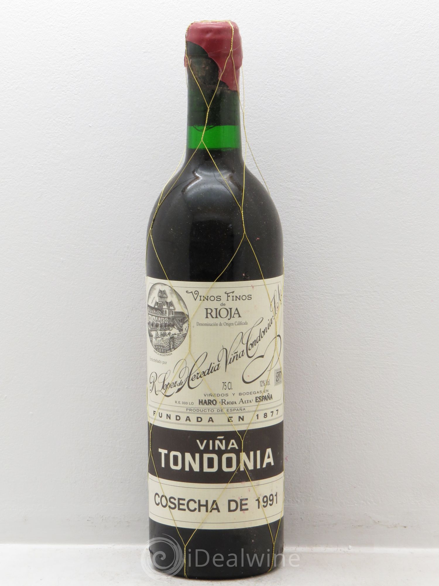 Rioja DOCA Reserva Vina Tondonia R. Lopez de Heredia 1991 - Posten von 1 Flasche - 0