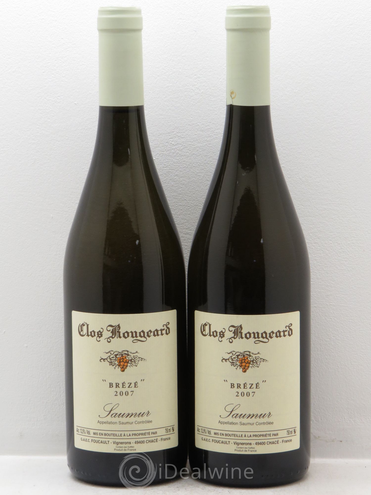 Saumur Brézé Clos Rougeard 2007 - Posten von 2 Flaschen - 0