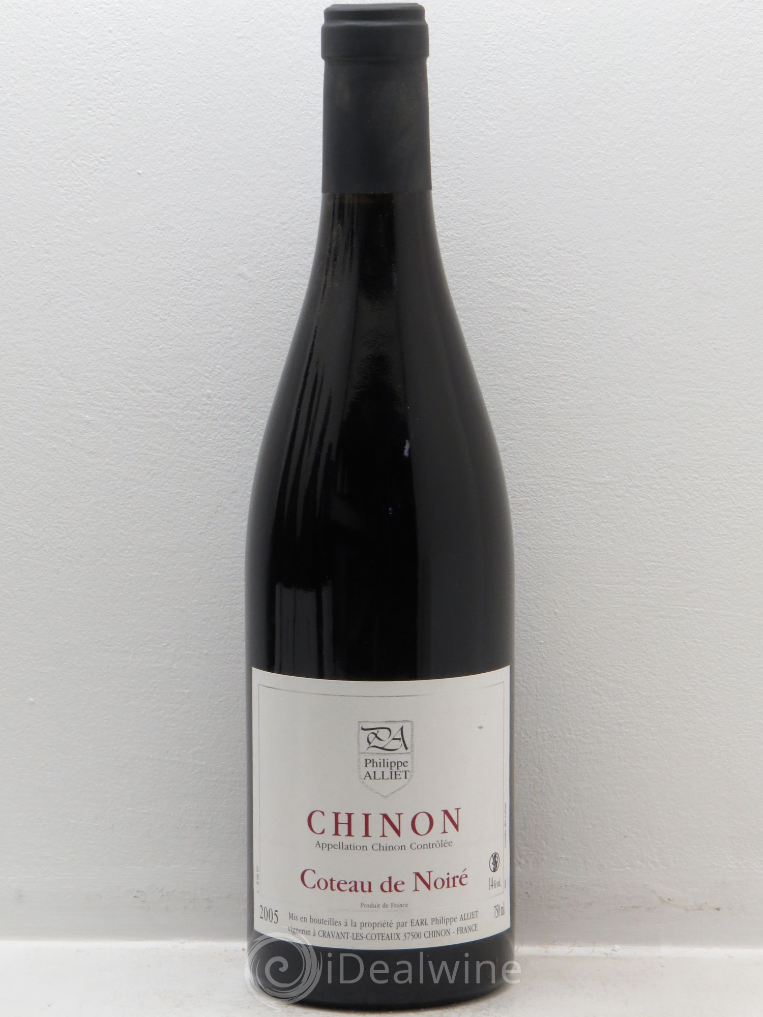Chinon Coteau de Noiré Philippe Alliet 2005 - Lot de 6 bouteilles - 0