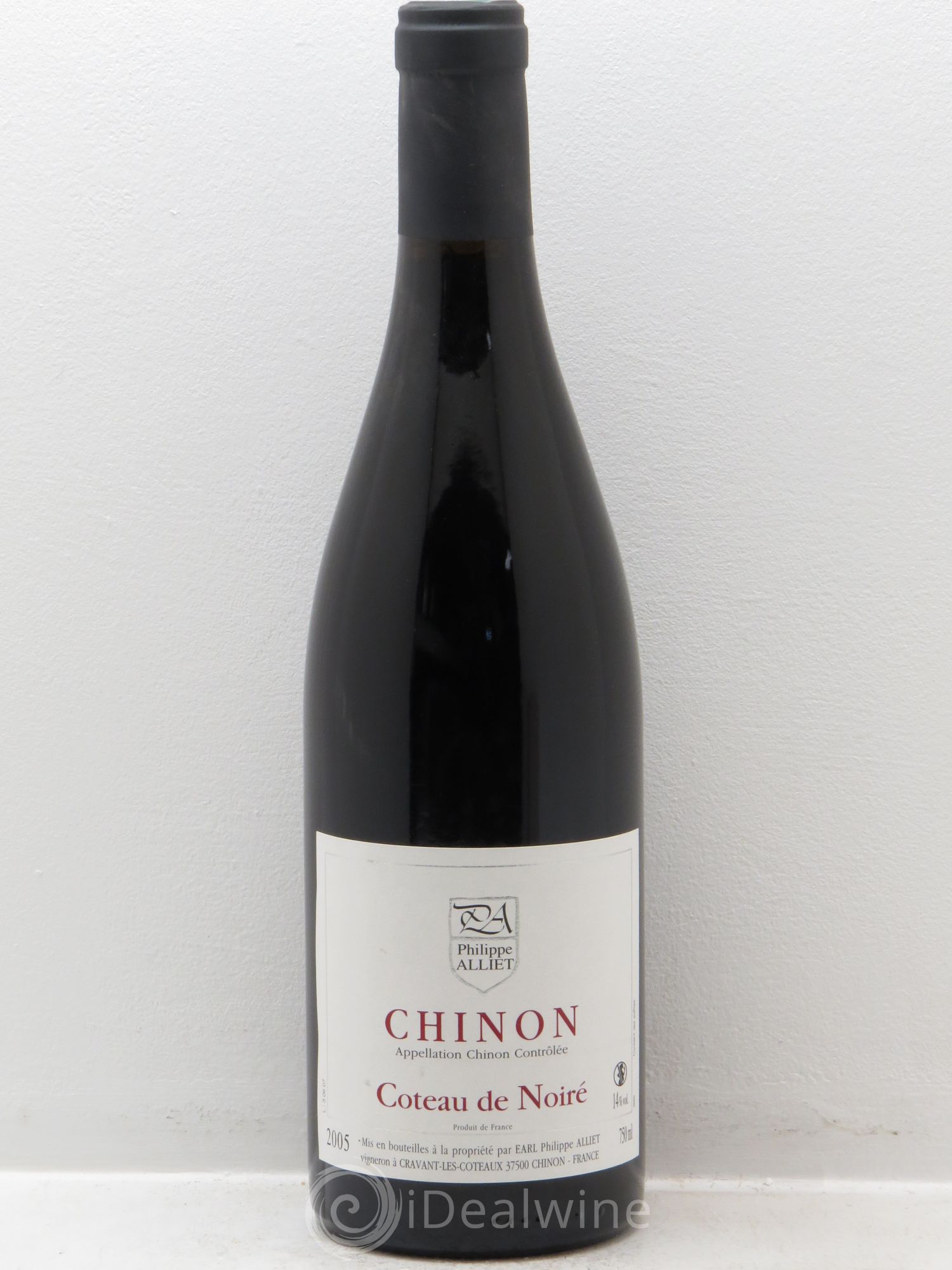 Chinon Coteau de Noiré Philippe Alliet 2005 - Lot de 1 bouteille - 0