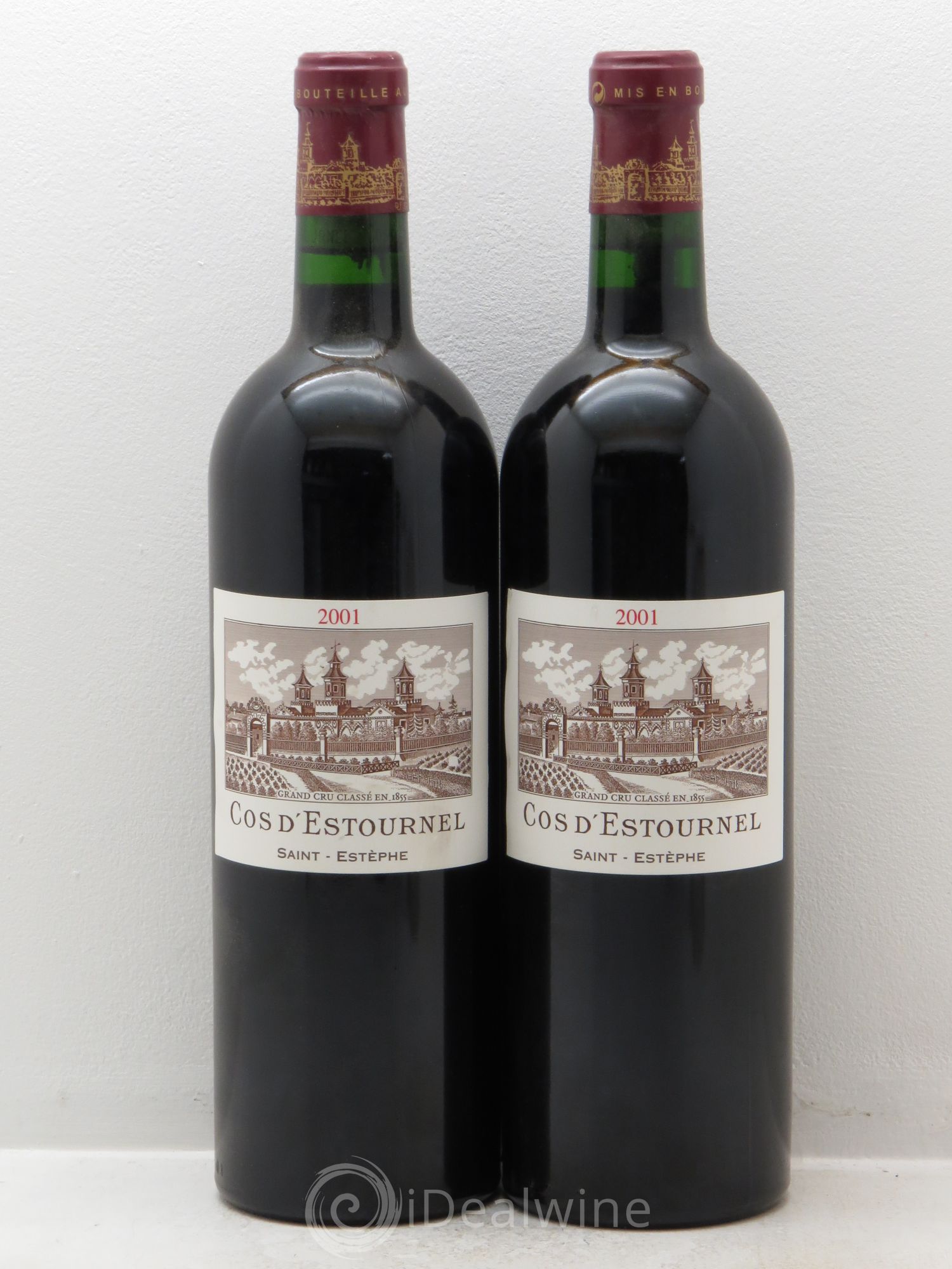 Cos d'Estournel 2ème Grand Cru Classé 2001 - Lot de 2 bouteilles - 0