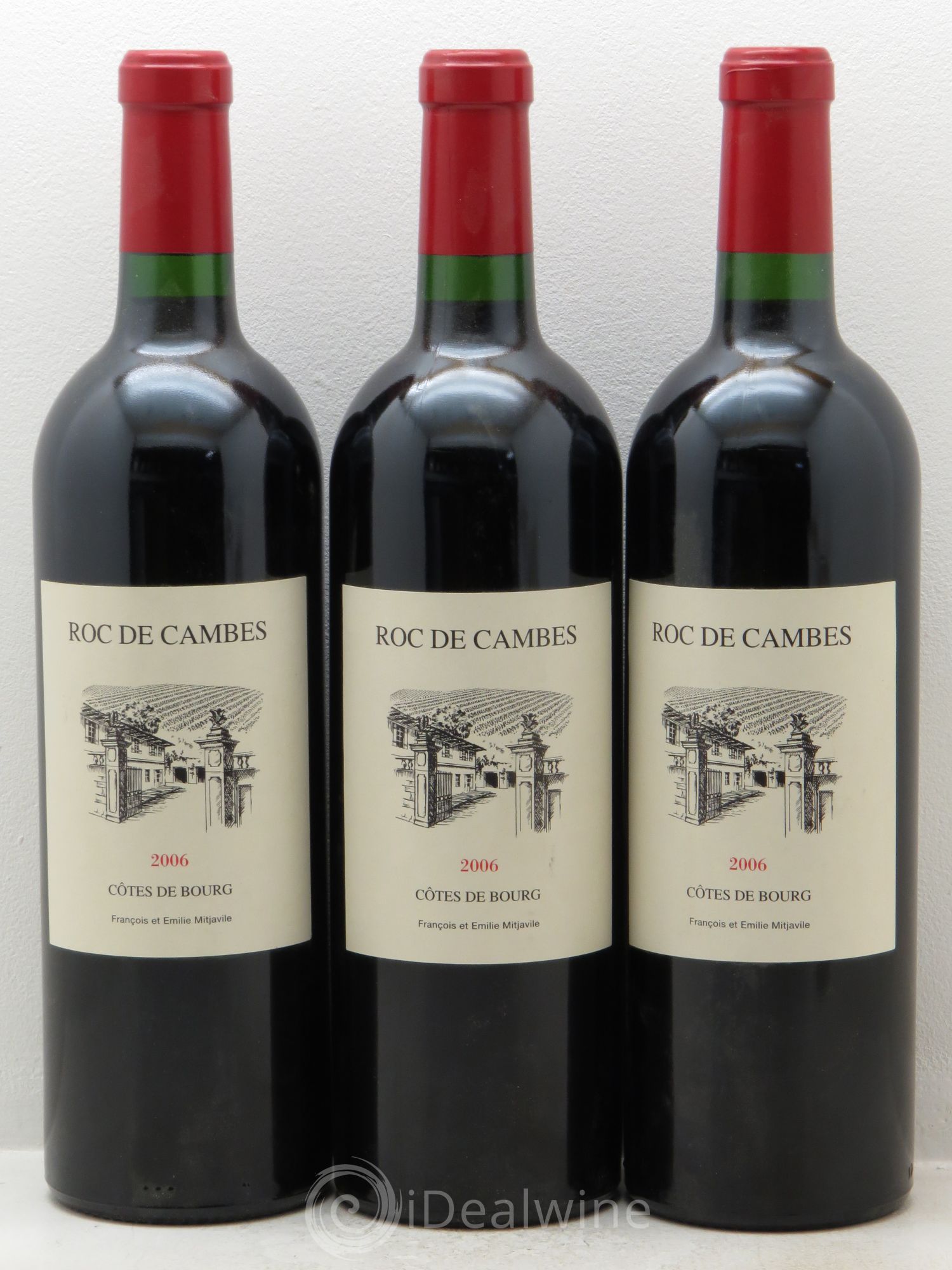 Roc de Cambes 2006 - Lotto di 3 bottiglie - 0