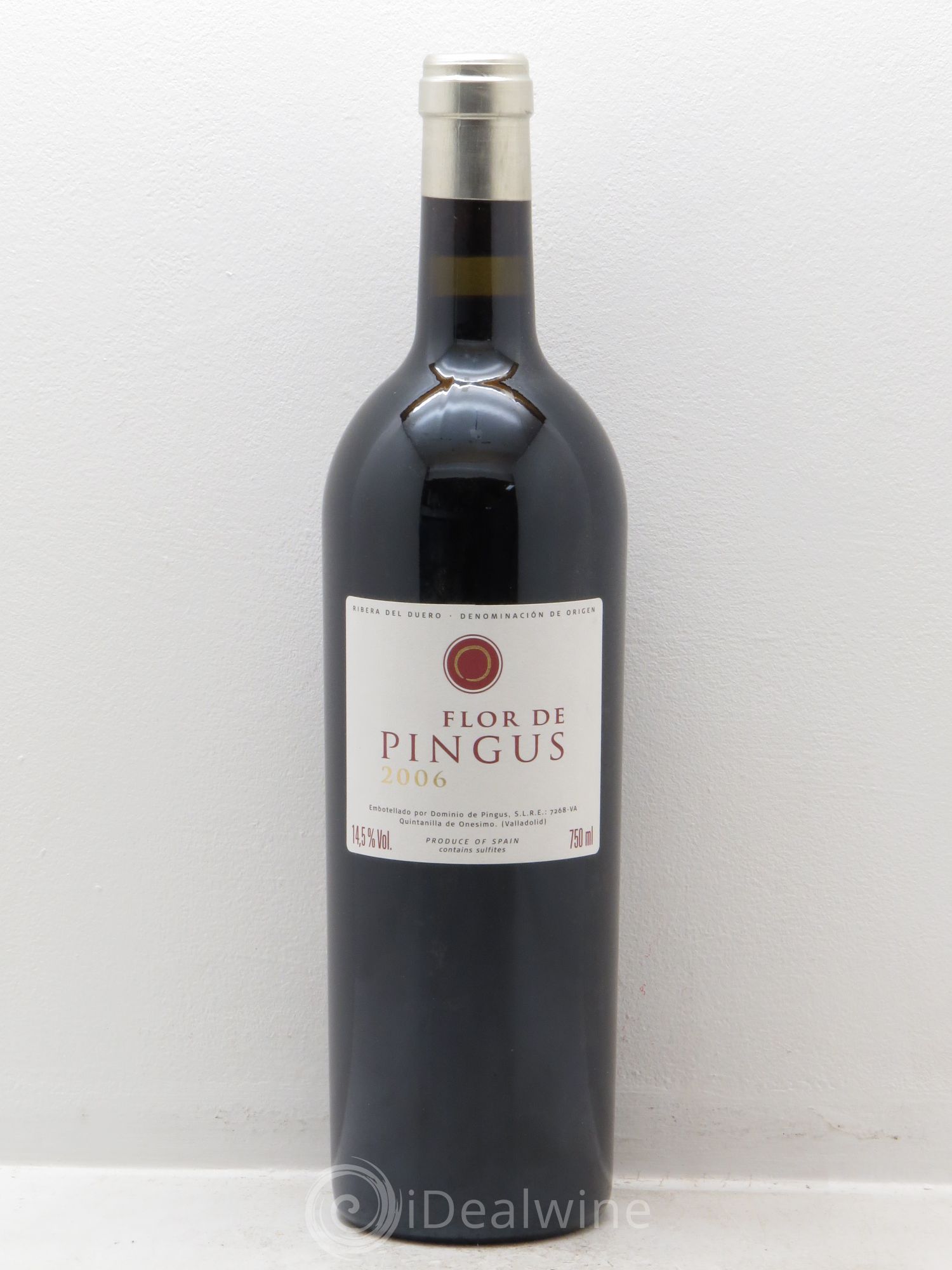 Ribera Del Duero Flor de Pingus Dominio de Pingus - Peter Sisseck 2006 - Lot de 1 bouteille - 0