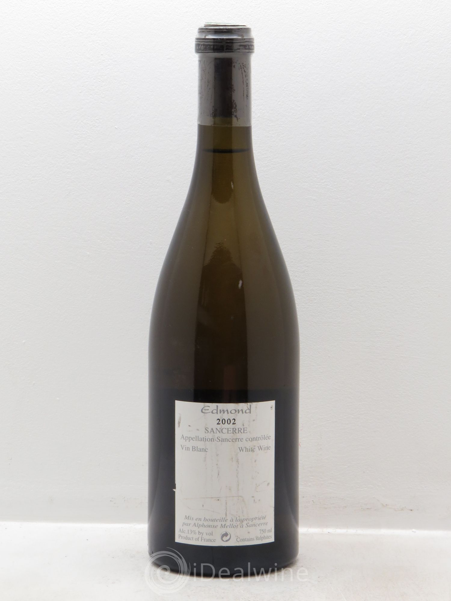 Sancerre Cuvée Edmond Alphonse Mellot 2002 - Lot de 1 bouteille - 1