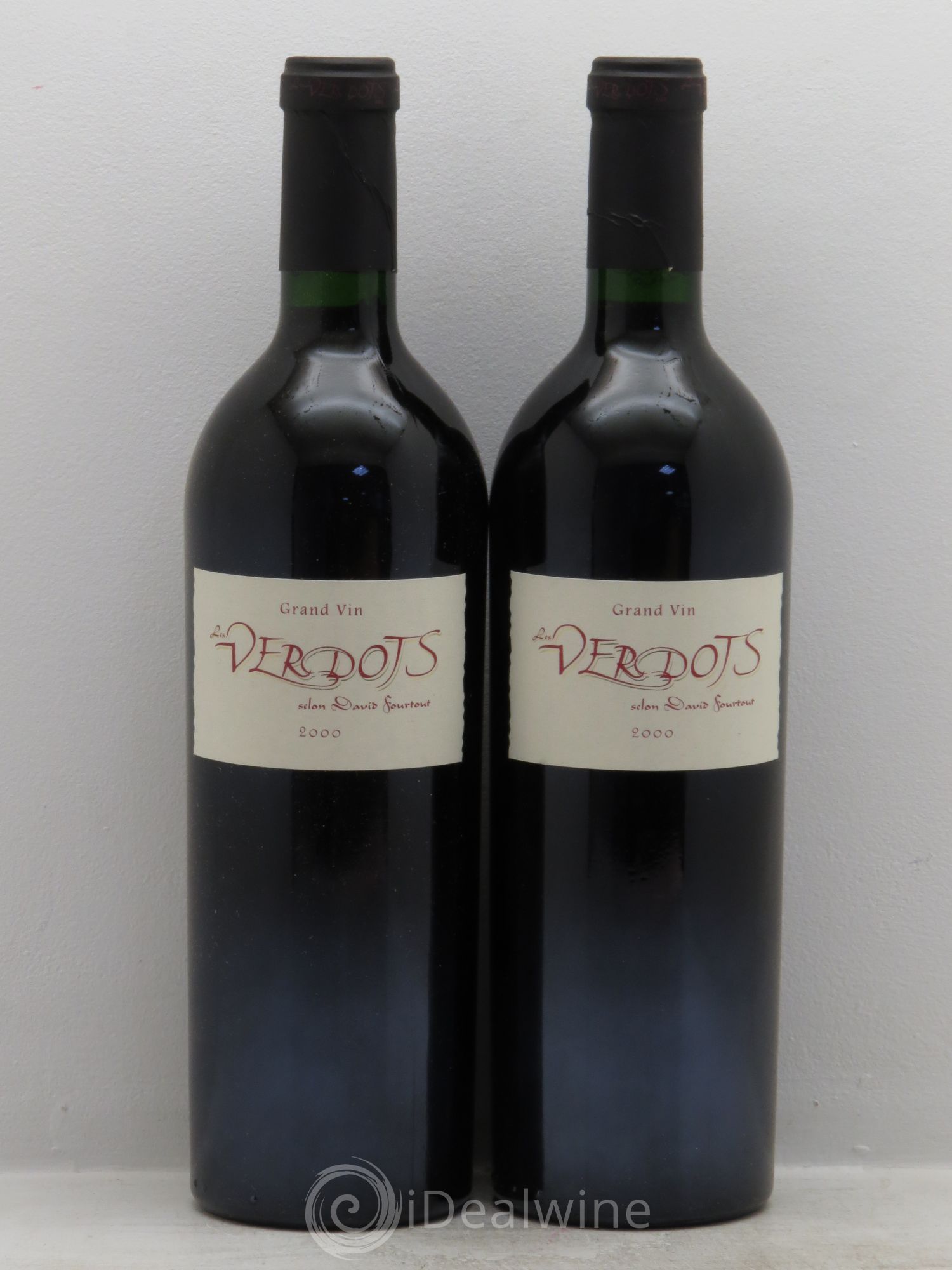 Bergerac Les Verdots selon David Fourtout (sans prix de réserve) 2000 - Posten von 2 Flaschen - 0