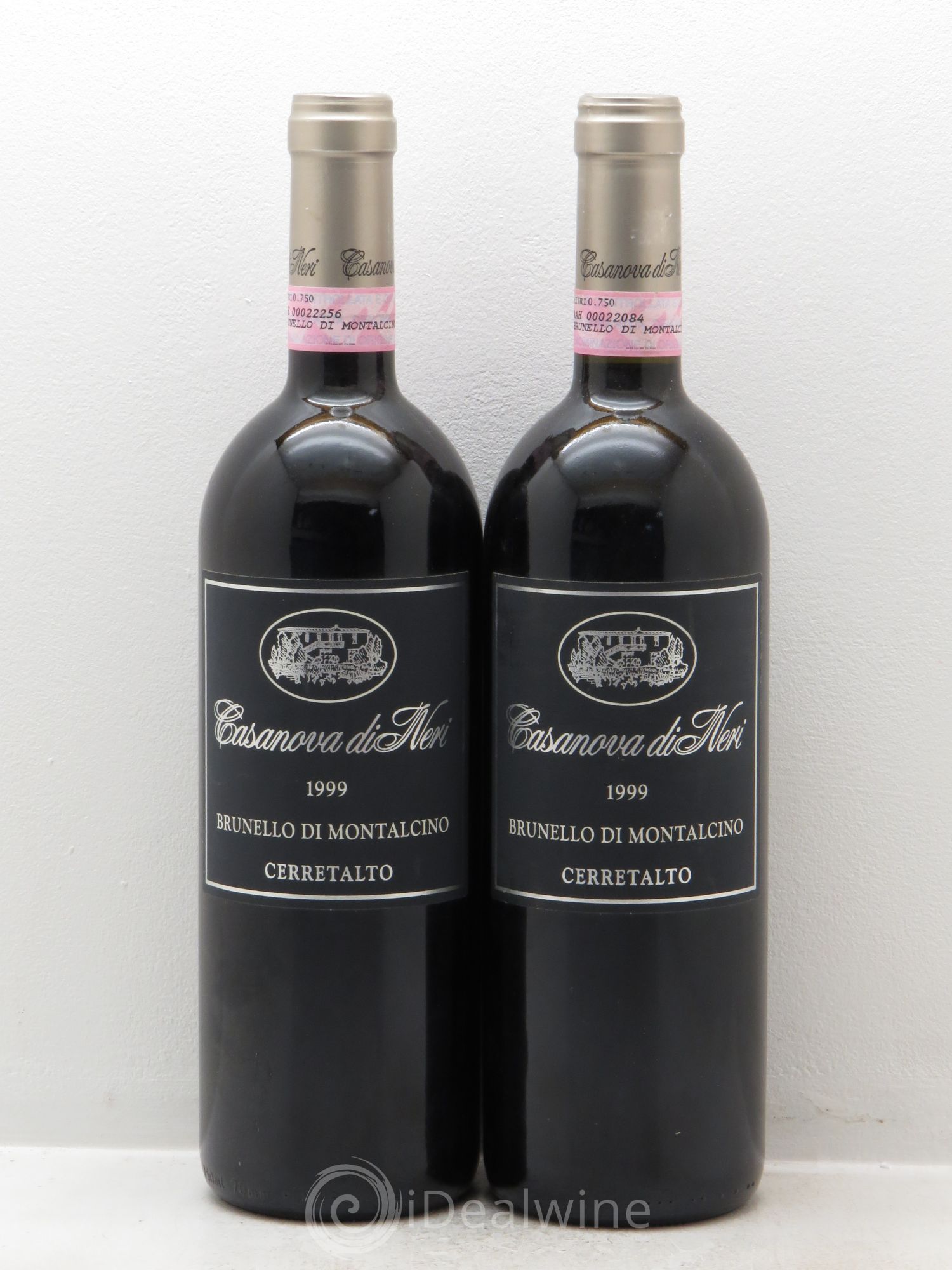 Brunello di Montalcino DOCG Casanova di Neri - Giacomo Neri Ceretalto 1999 - Lot de 2 bouteilles - 0