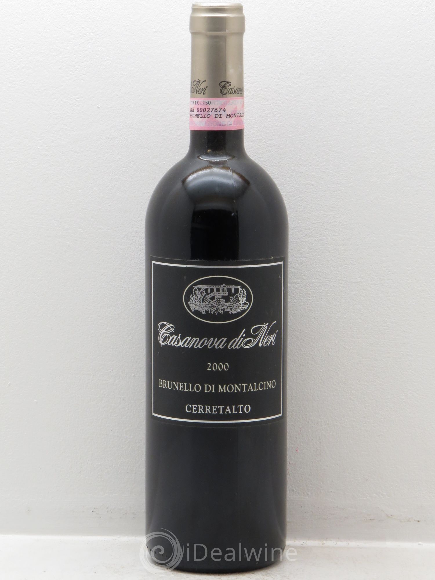 Brunello di Montalcino DOCG Casanova di Neri - Giacomo Neri Ceretalto 2000 - Lot de 1 bouteille - 0