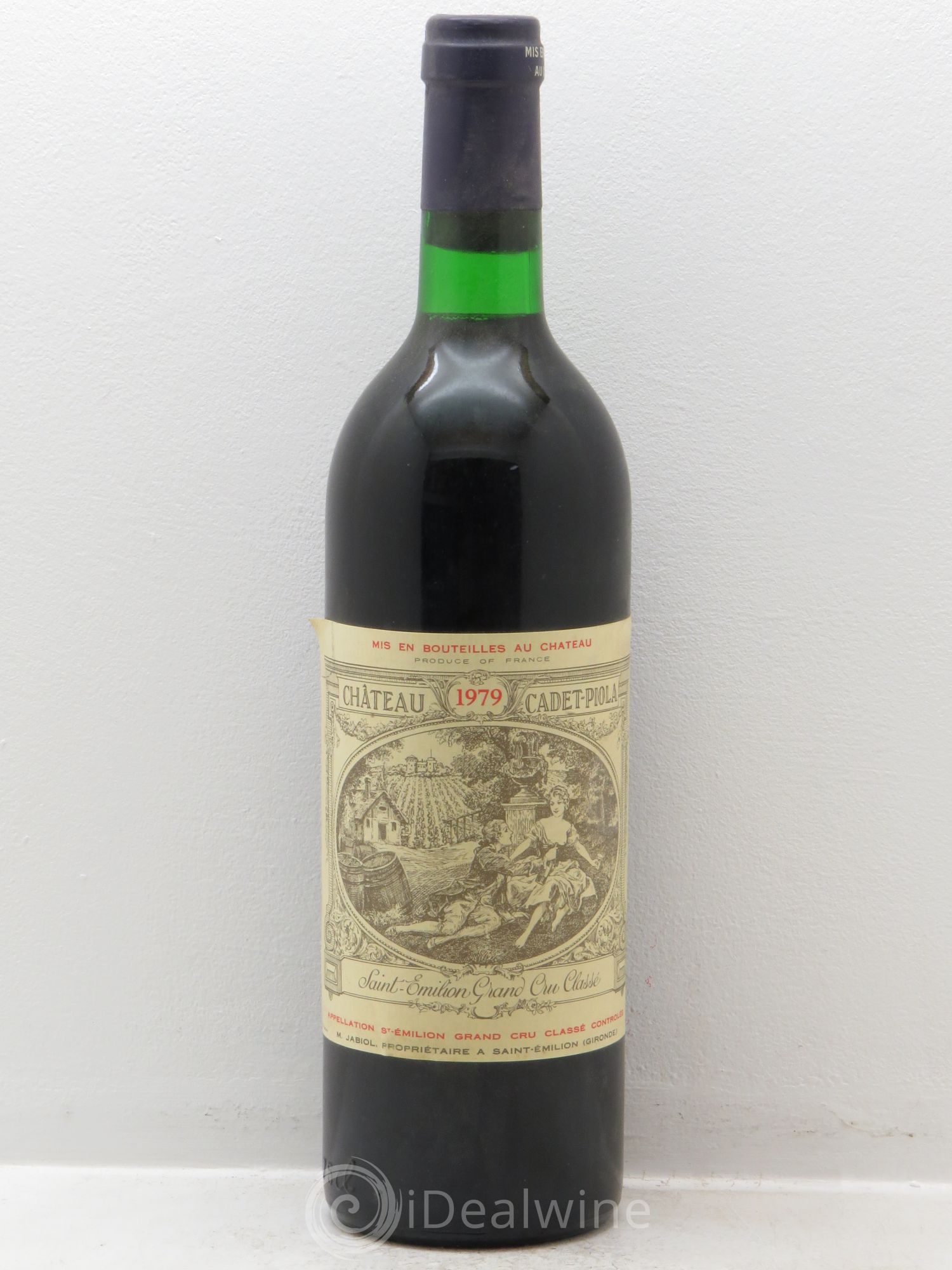 Château Cadet Piola Grand Cru Classé 1979 - Lot de 1 bouteille - 0