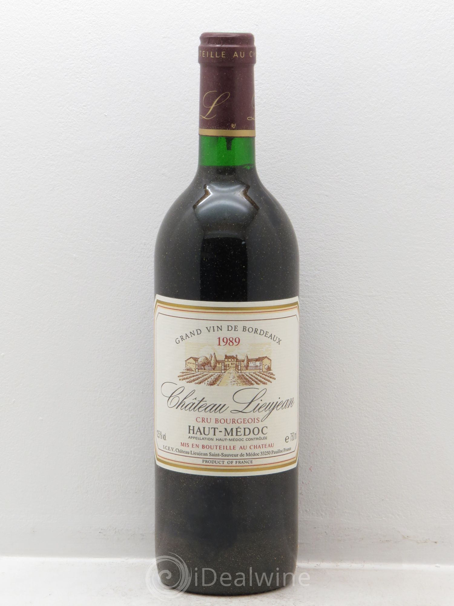 Château Lieujean 1989 - Lot de 12 bouteilles - 0