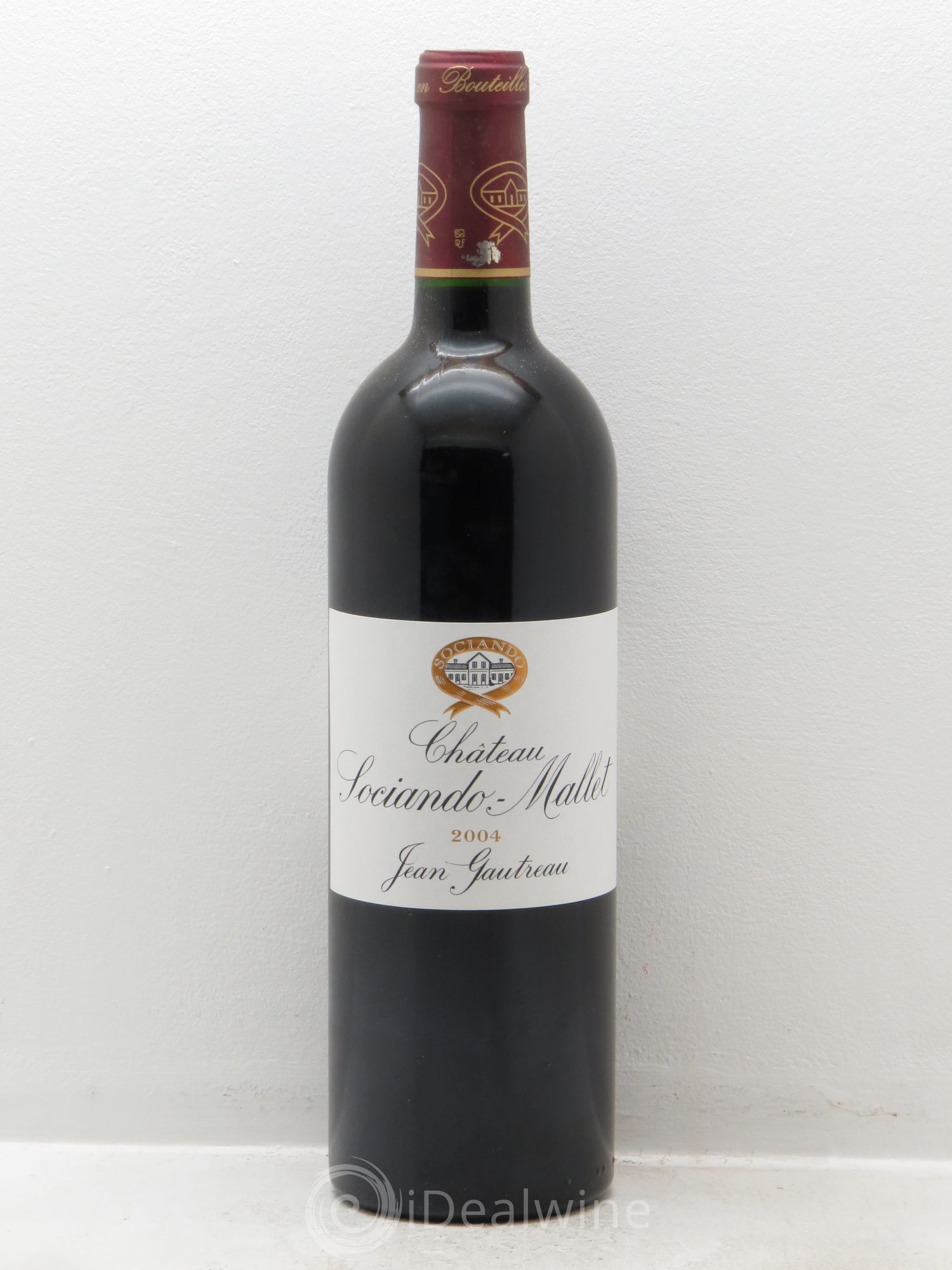 Château Sociando Mallet 2004 - Lot de 12 bouteilles - 0
