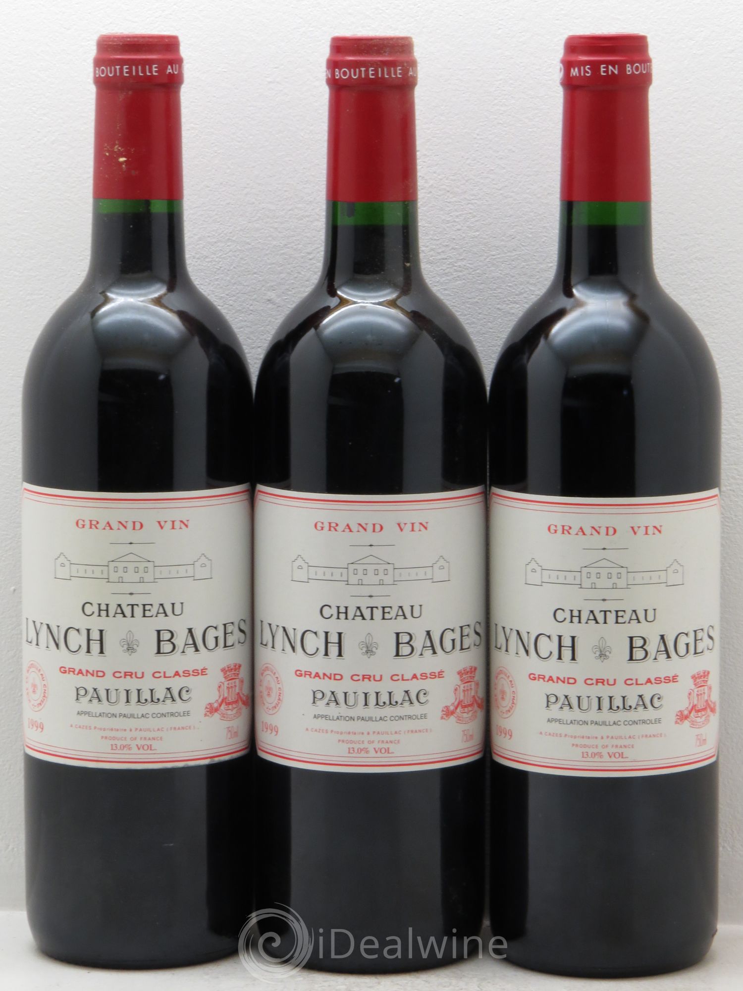 Château Lynch Bages 5ème Grand Cru Classé 1999 - Lot de 12 bouteilles - 4