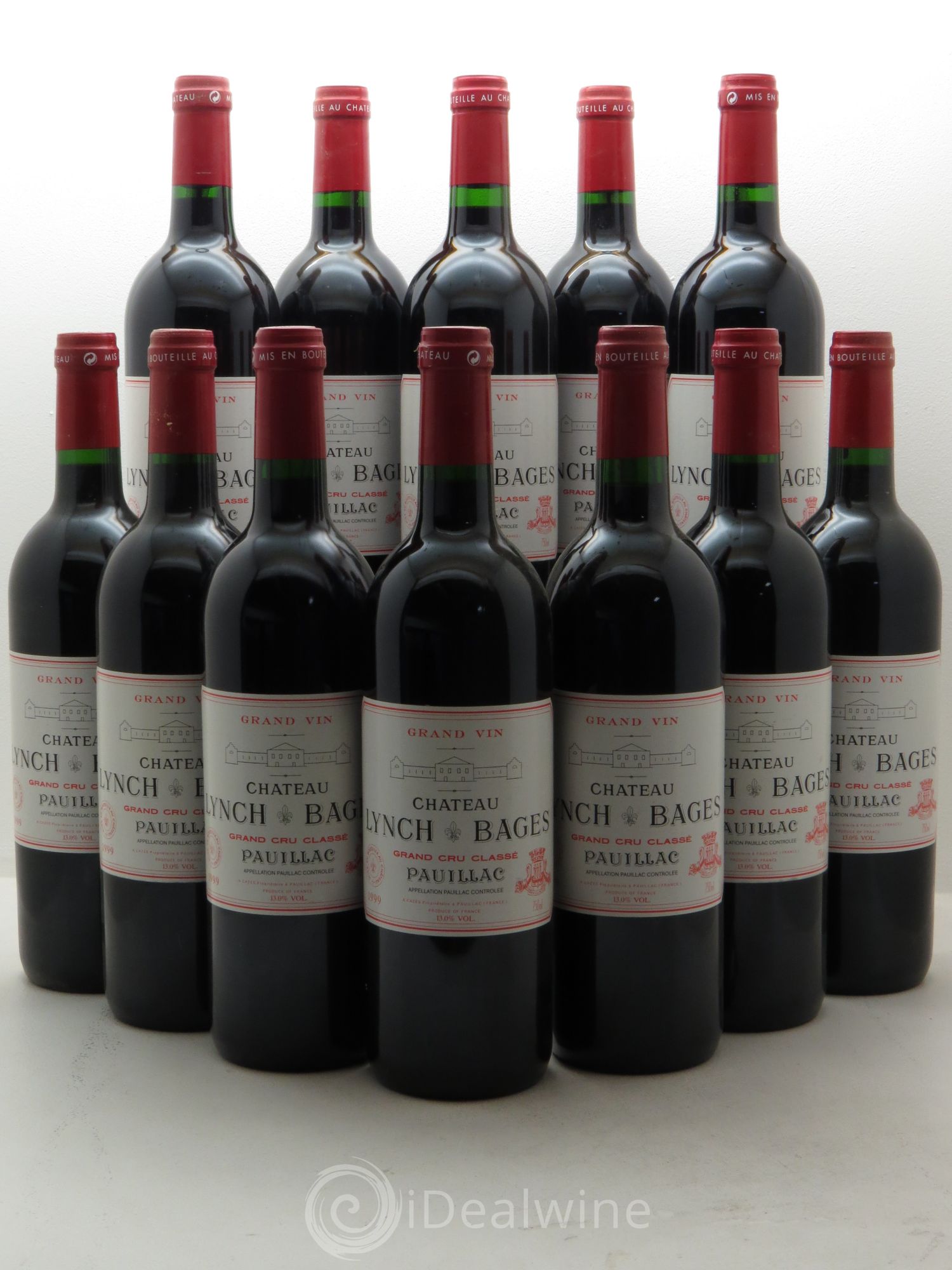 Château Lynch Bages 5ème Grand Cru Classé 1999 - Lot de 12 bouteilles - 0