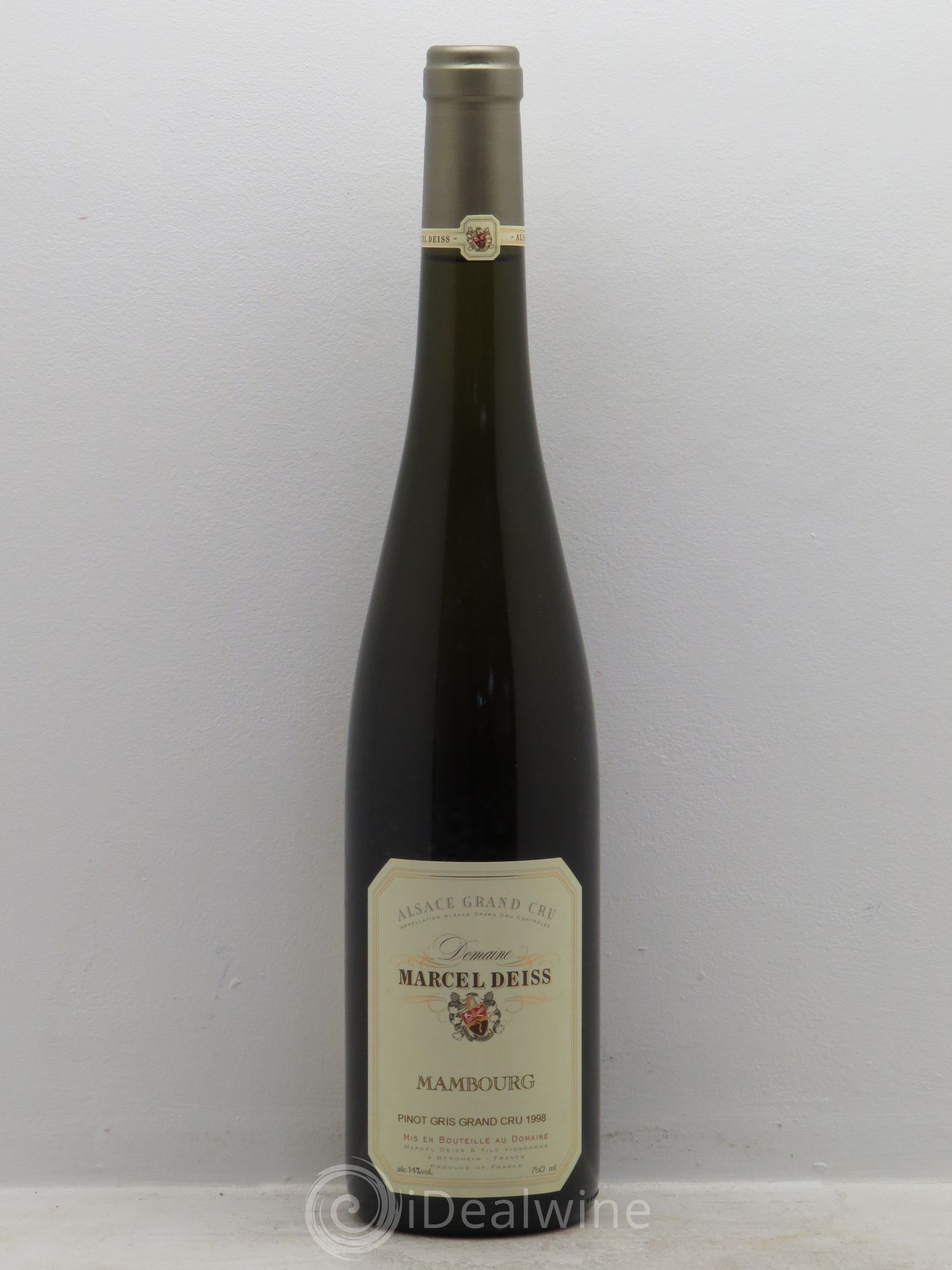 Alsace Grand Cru Mambourg Marcel Deiss (Domaine) 1998 - Lot de 6 bouteilles - 0
