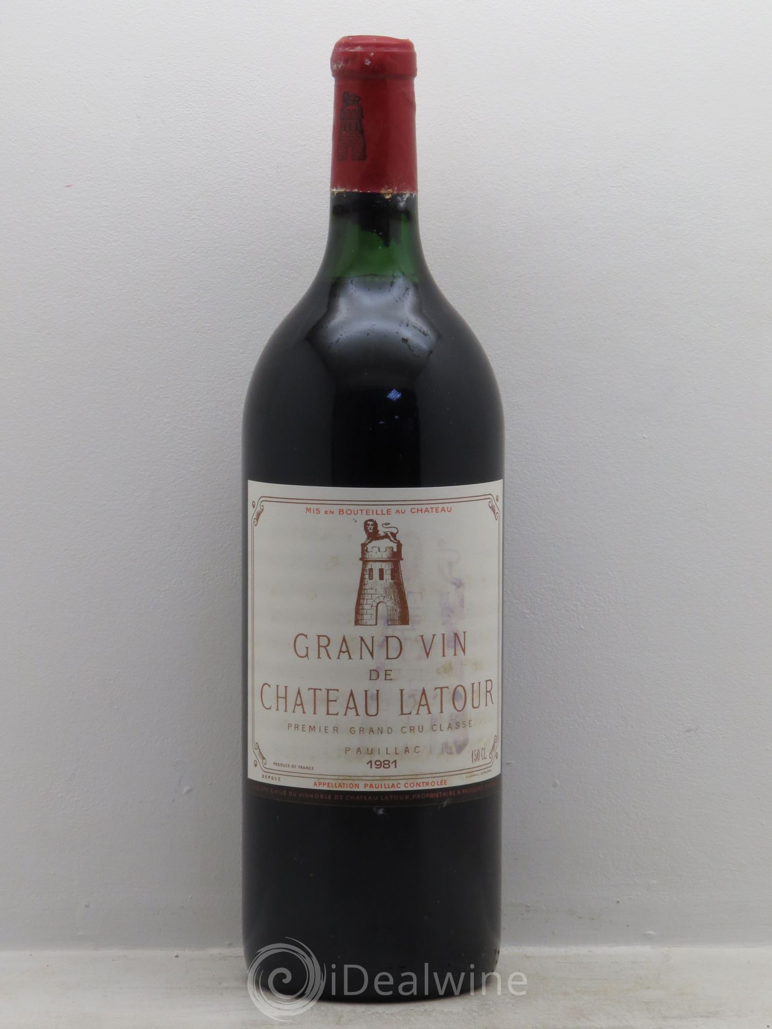 Château Latour 1er Grand Cru Classé 1981 - Lot de 1 magnum - 0