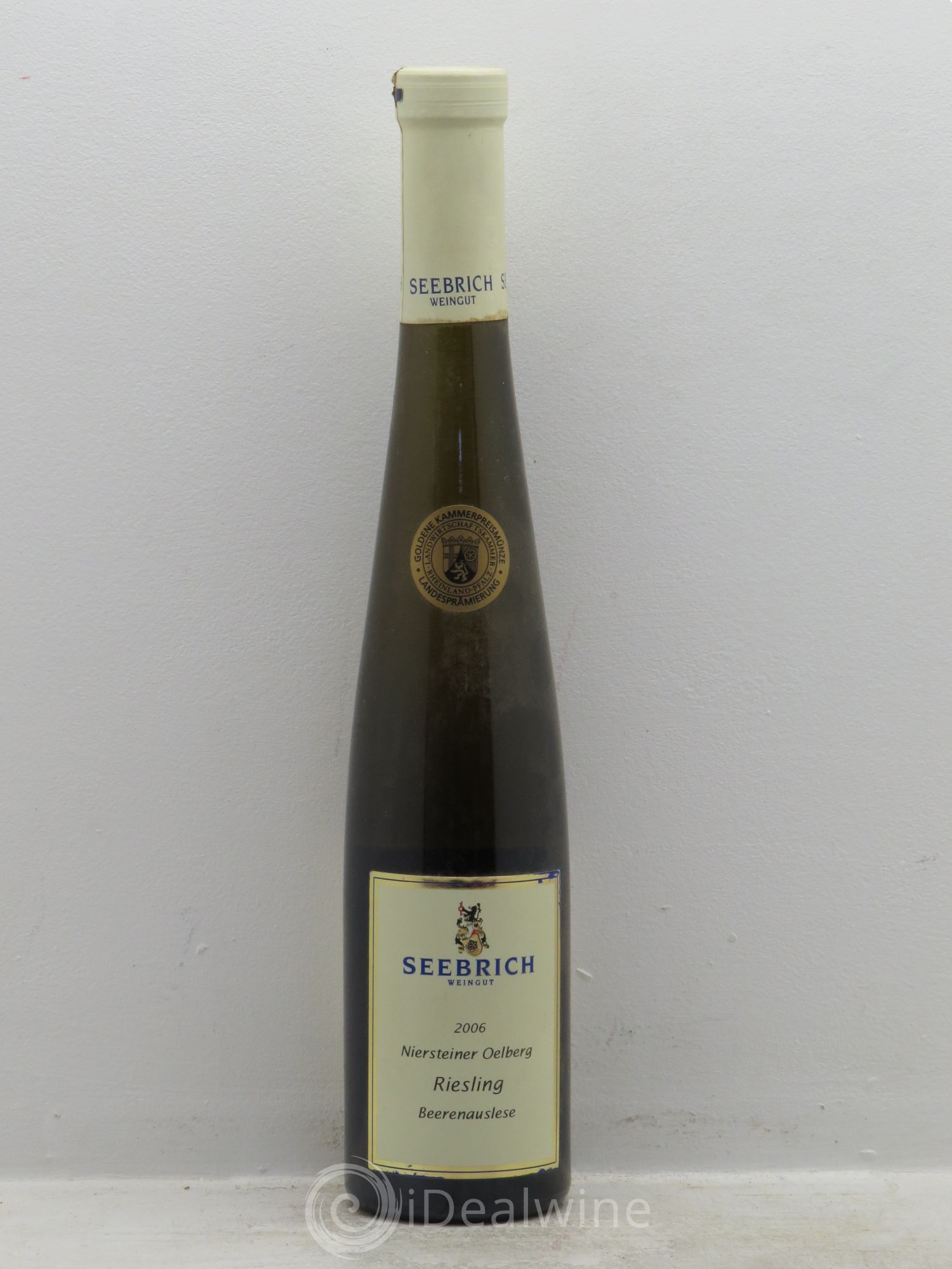 Allemagne Mosel-Saar Seebrich Weingut - Nierssteiner Oelberg Riesling Beerenauslese 2006 - Posten von 1 Demi-Flasche - 0