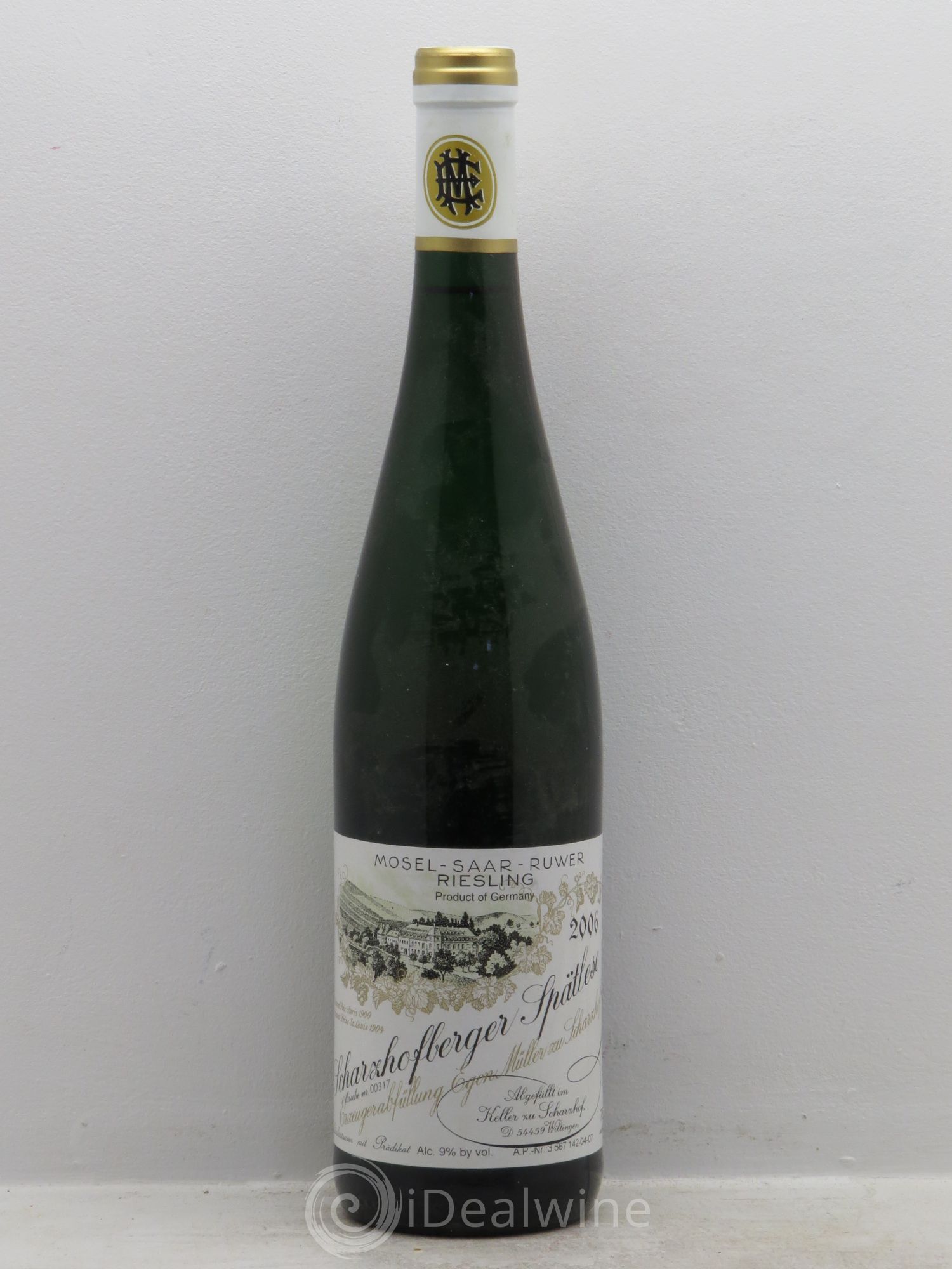 Riesling Scharzhofberger Spatlese Egon Muller 2006 - Lotto di 1 bottiglia - 0