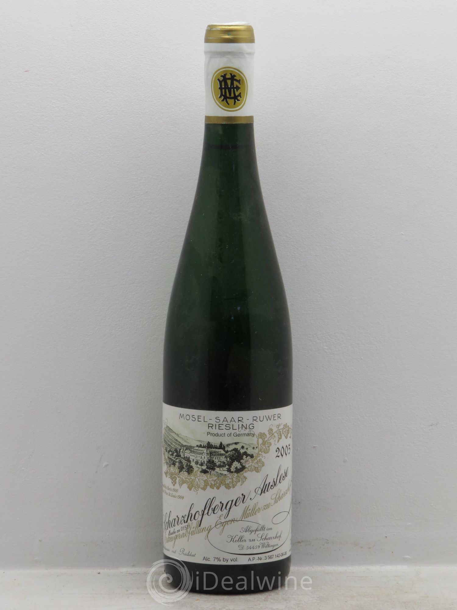 Riesling Scharzhofberger Auslese Egon Muller 2005 - Posten von 1 Flasche - 0